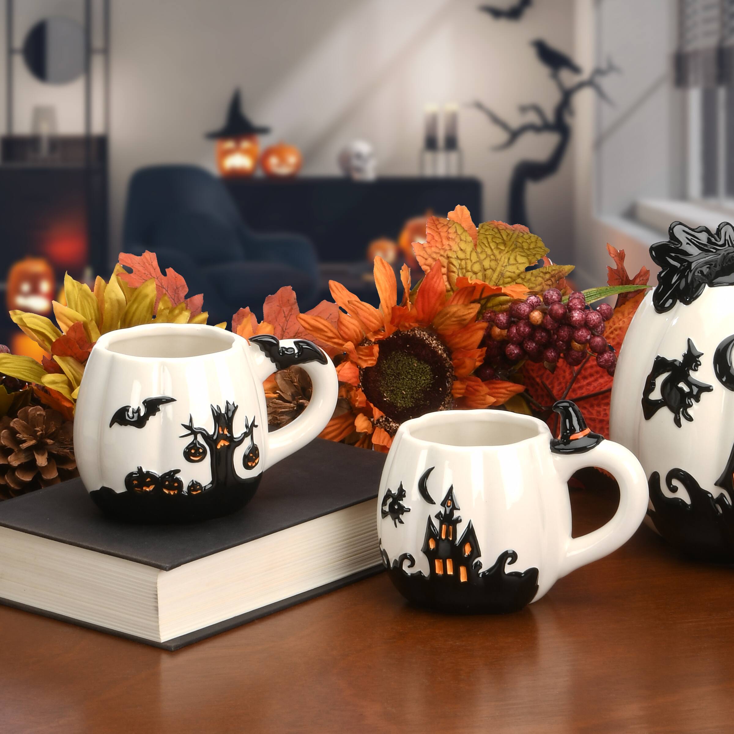 Halloween Themed Coffee Mugs 2ct Michaels