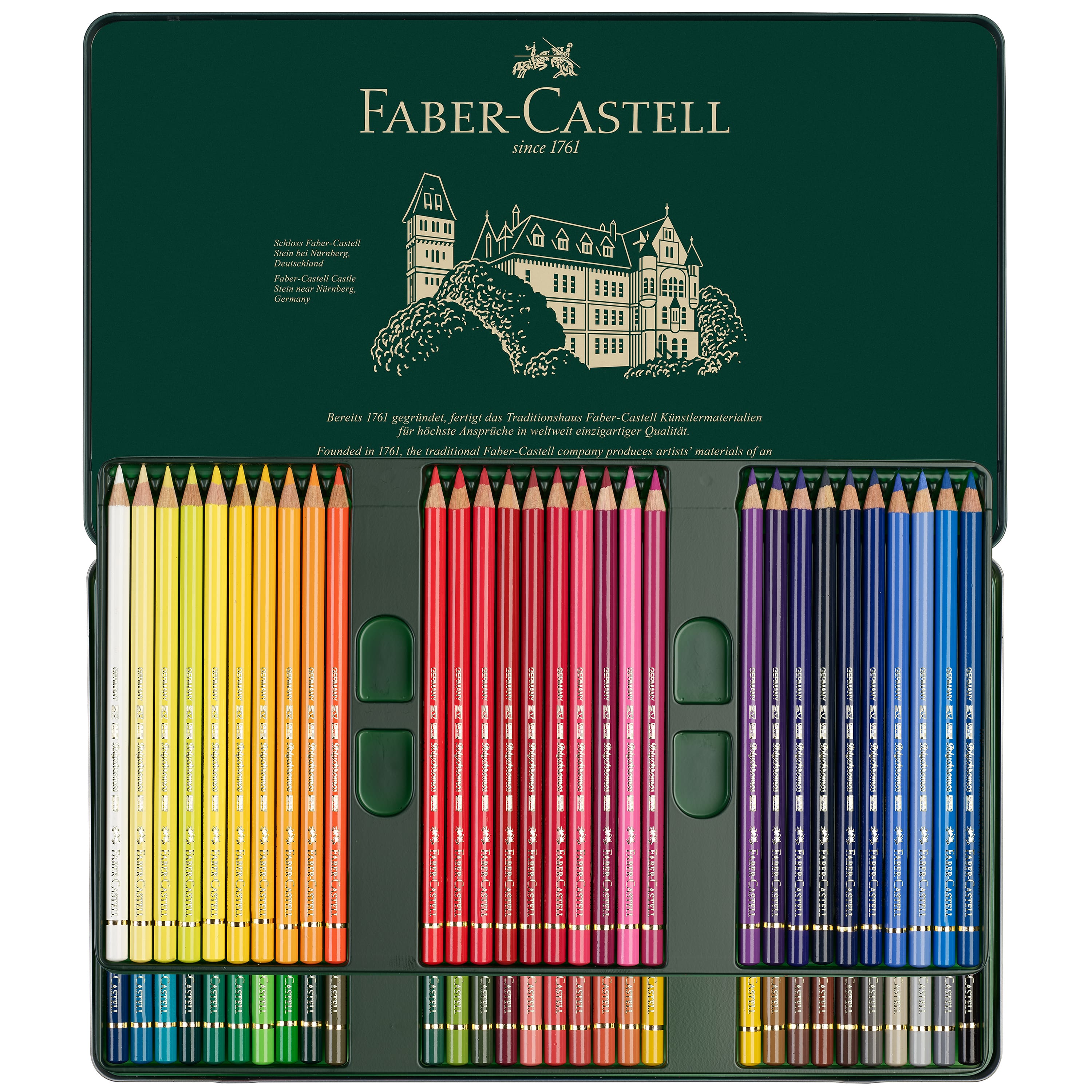 Faber-Castell Polychromos 60 Color Pencil Set