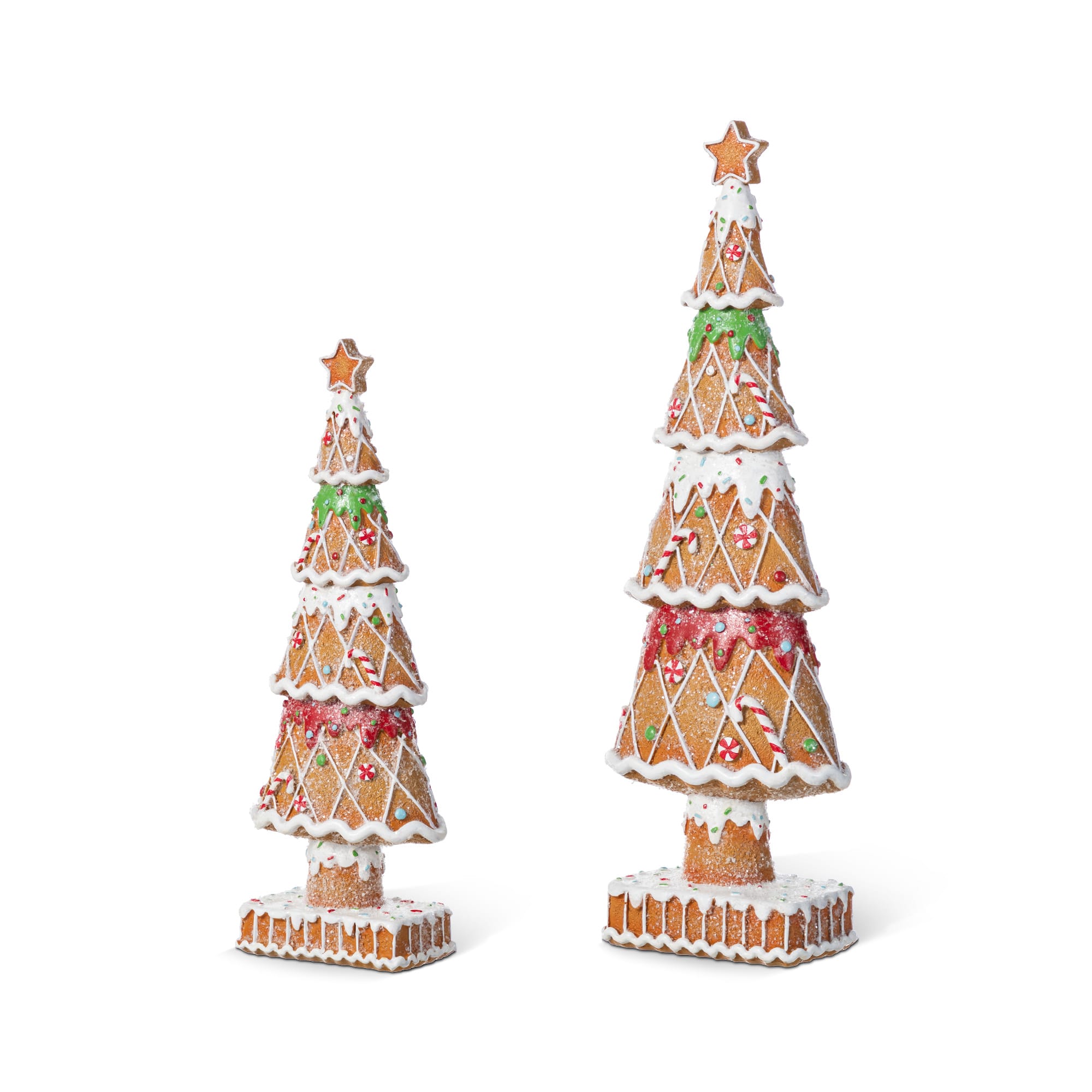 Glitzhome&#xAE; Resin Christmas Tree Table Decor Set