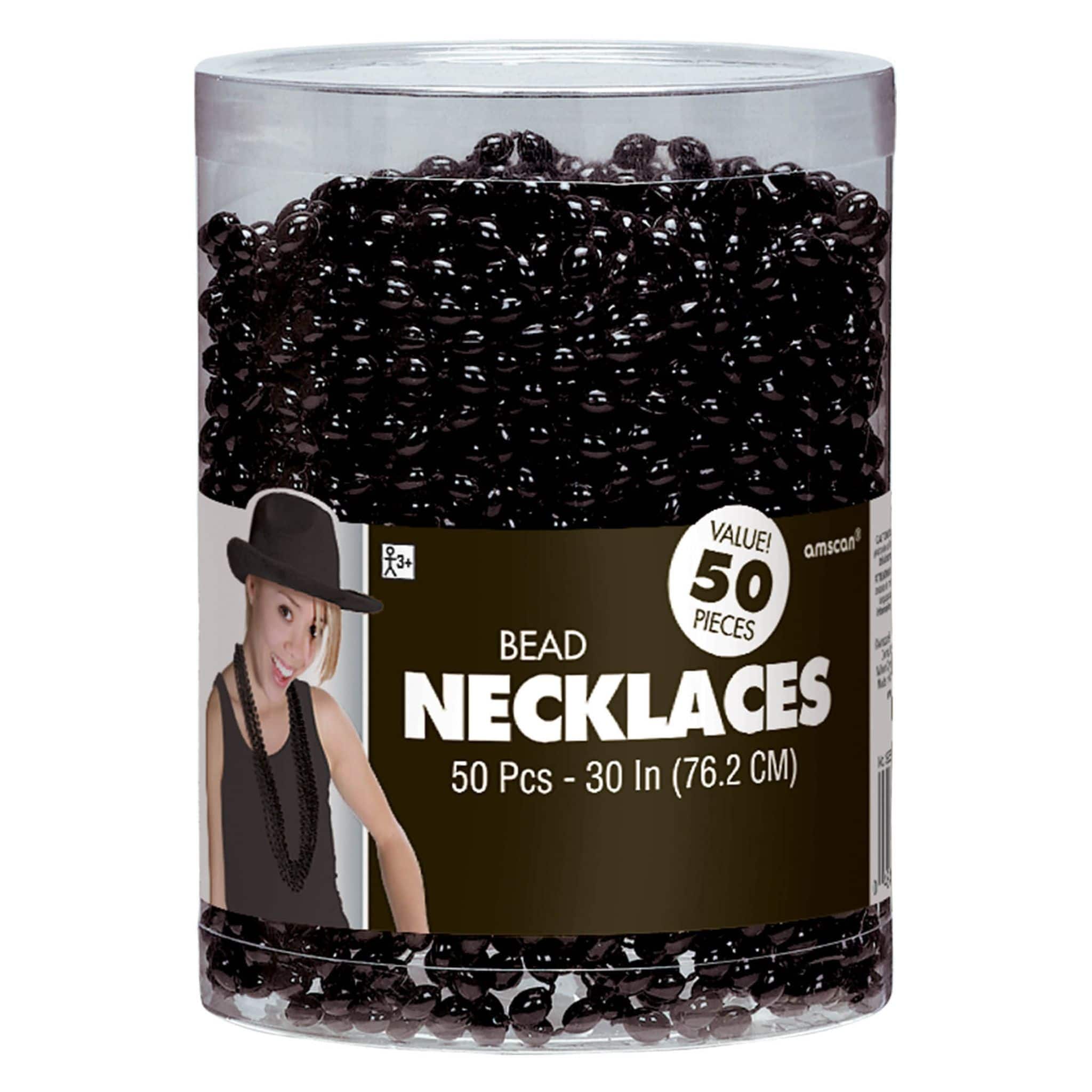30" Plastic Bead Necklaces, 50ct.