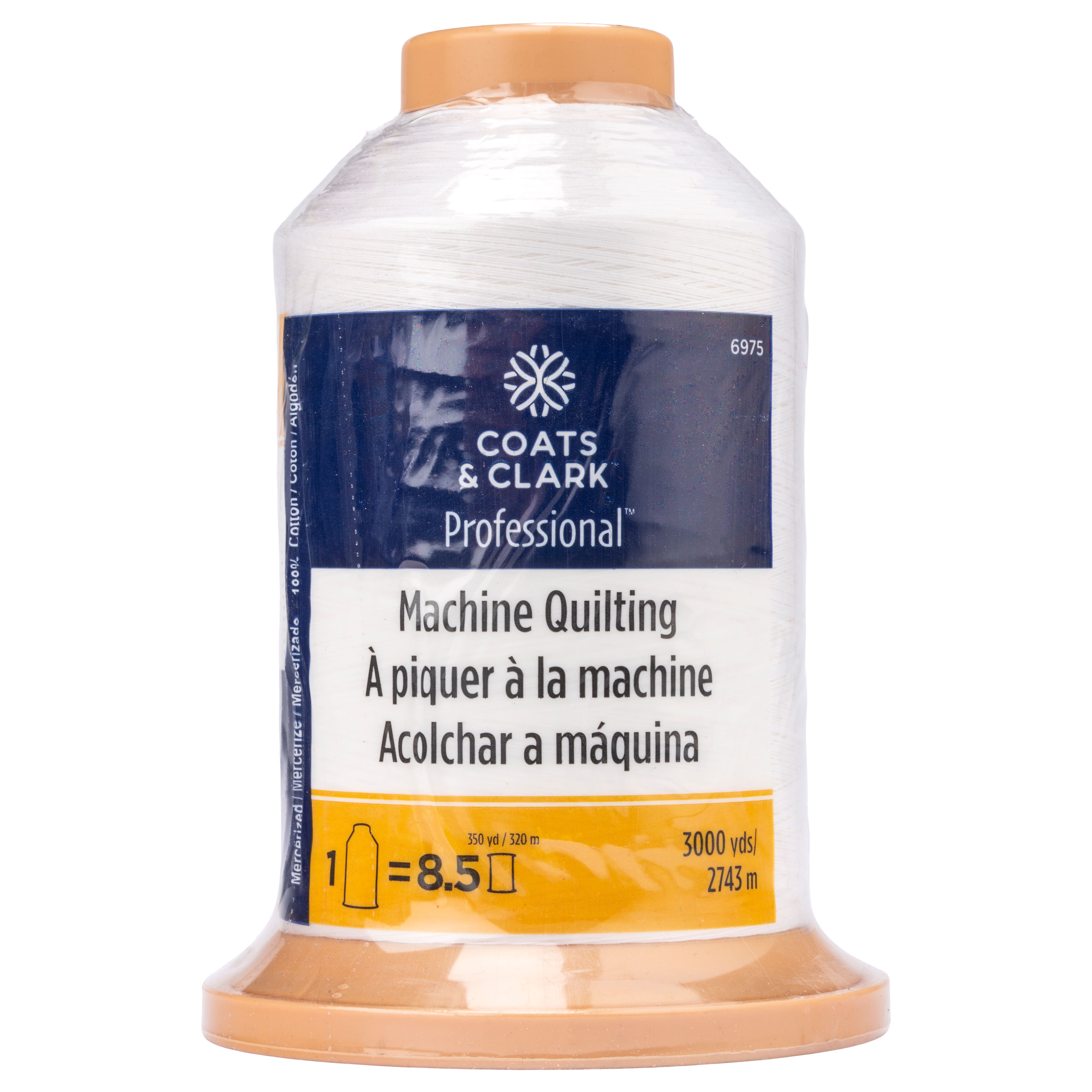 Coats &#x26; Clark&#x2122; Professional&#x2122; Machine Quilting Thread, 3,000yd.