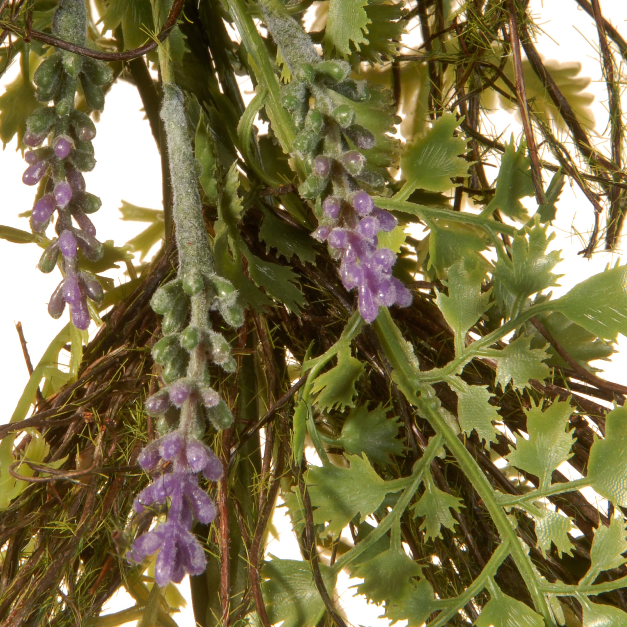 3.75ft. Garden Accents Fern and Lavender Garland