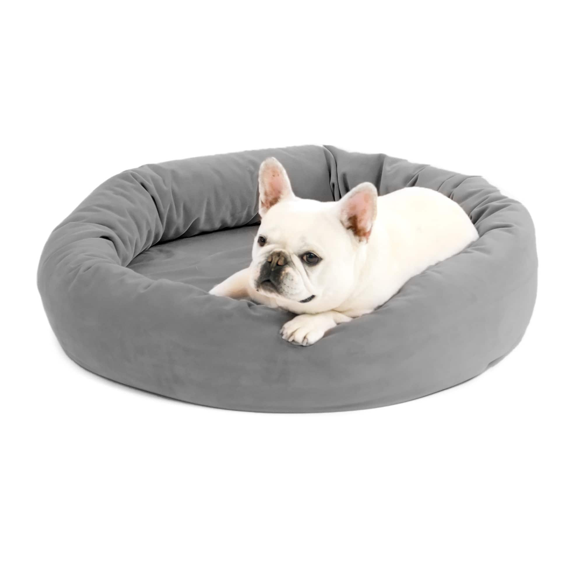 Royal Pet Bed Small Washable Luxury Velvet Dog Bed