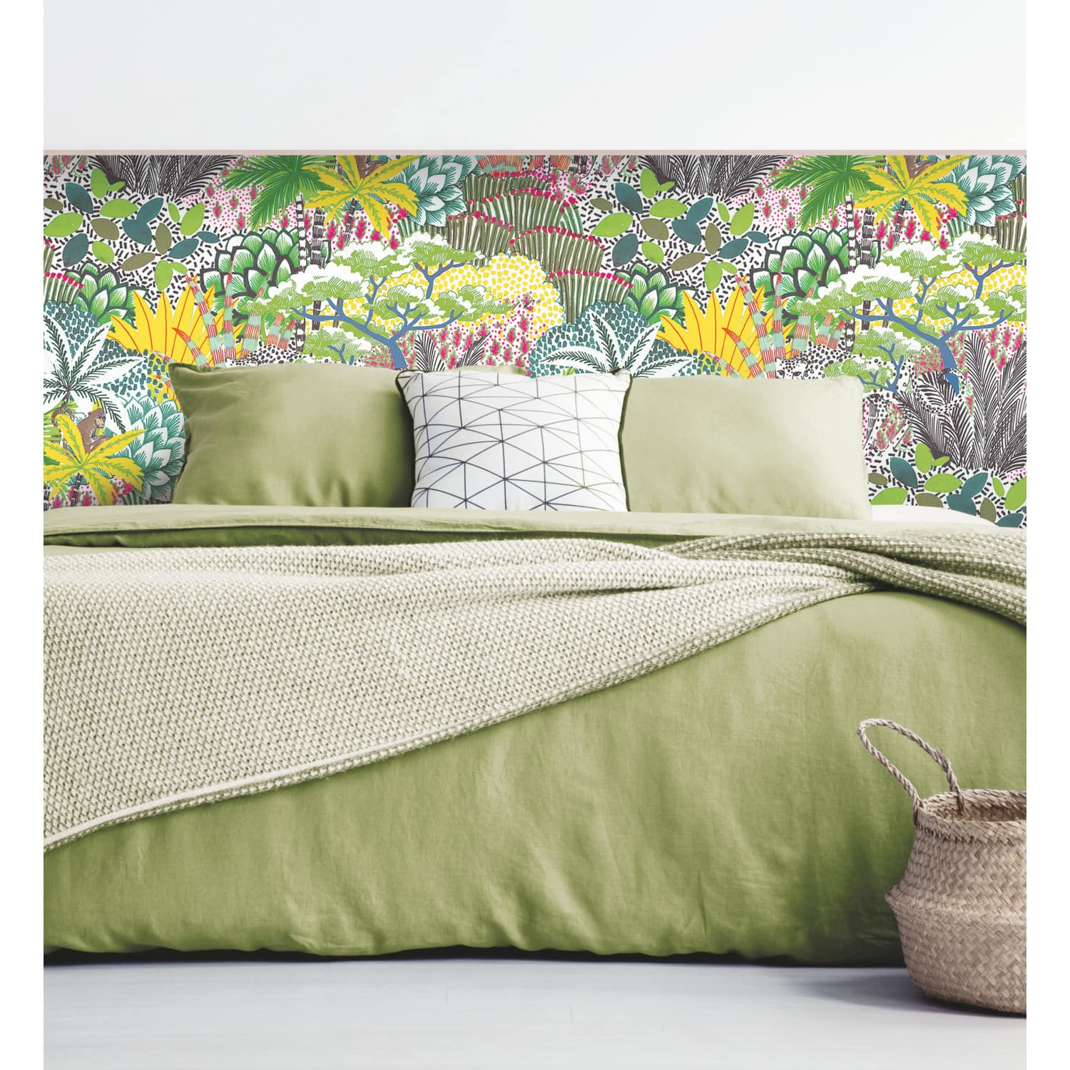 RoomMates Tamara Day Jungle Vibe Peel & Stick Wallpaper