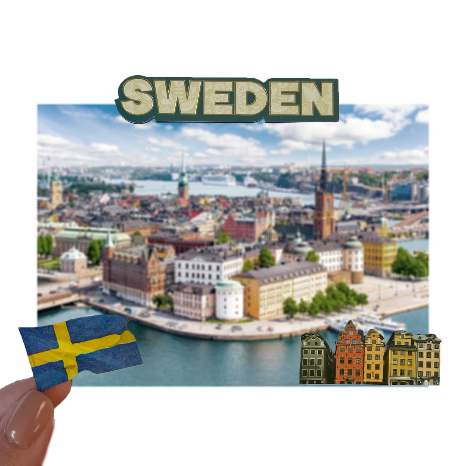 Sweden Dimensional Stickers by Recollections&#x2122;
