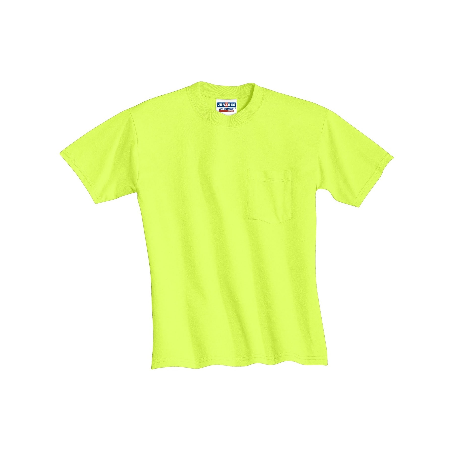 JERZEES® DRI-POWER® 50/50 Cotton/Poly Pocket T-Shirt