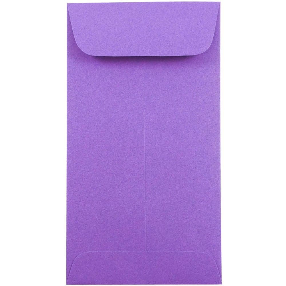 JAM Paper 3.5&#x22; x 6.5&#x22; Coin Business Envelopes, 50ct.