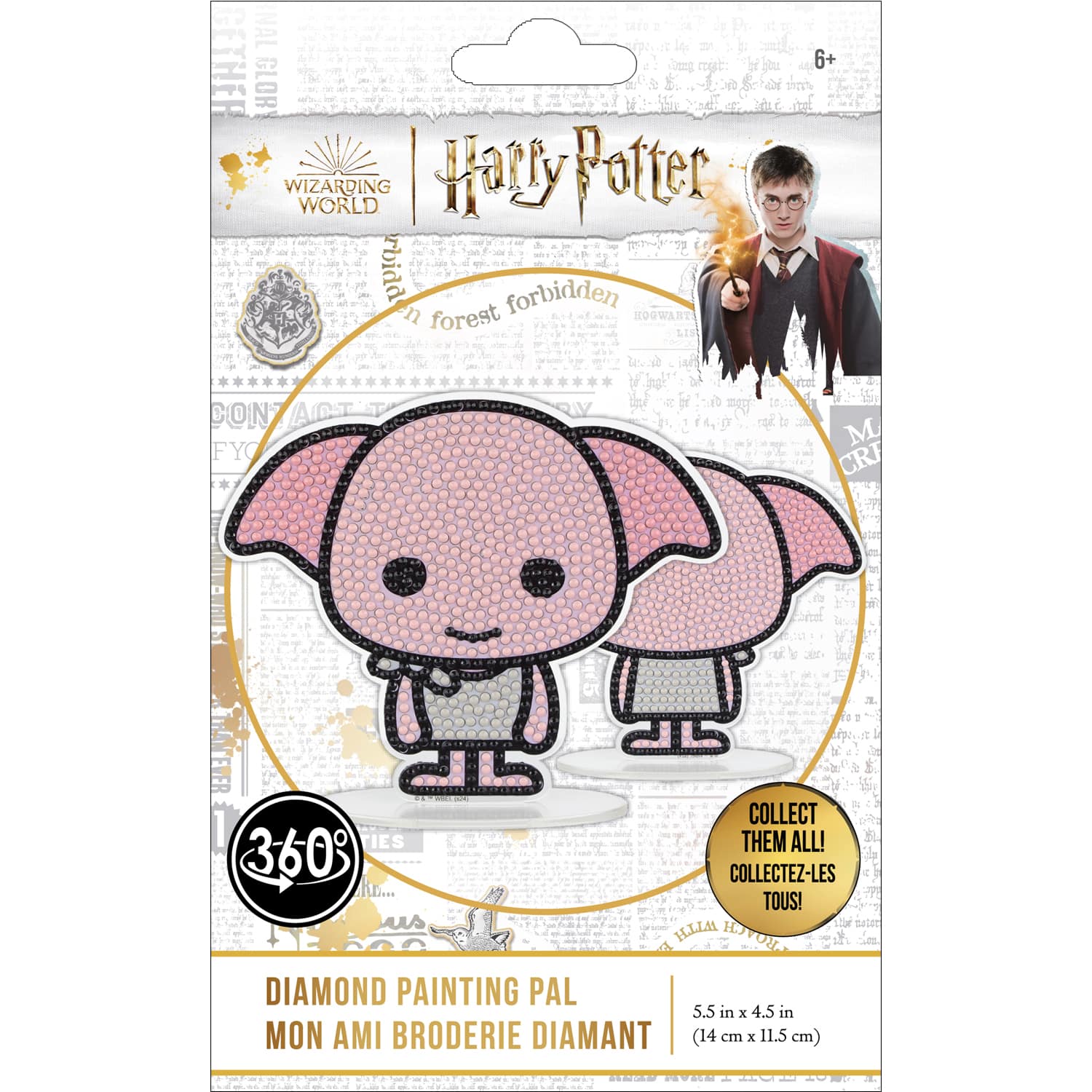 Camelot&#xAE; Dots Harry Potter&#x2122; Dobby Diamond Painting Pal Kit