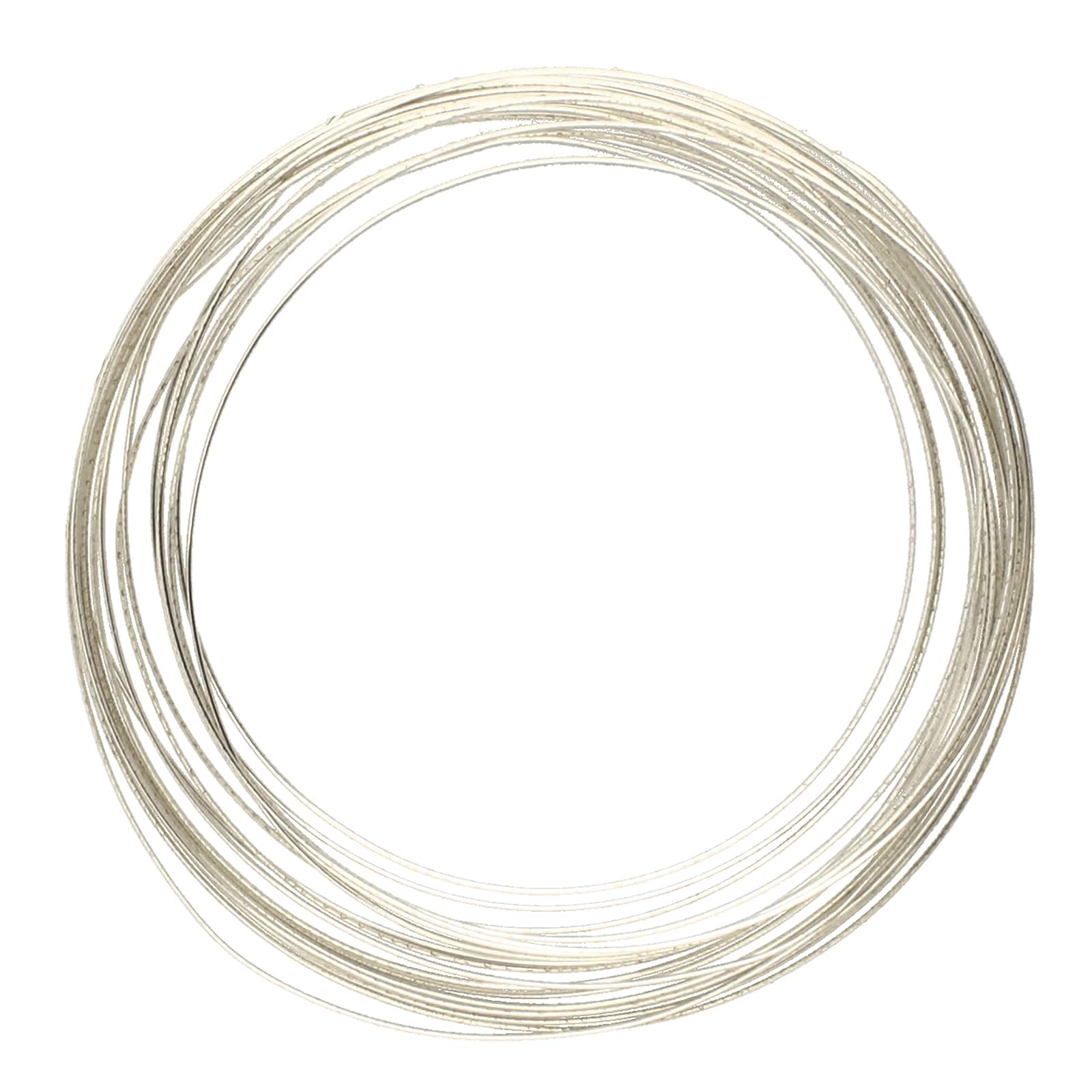 The Beadsmith&#xAE; Wire Elements&#x2122; 21 Gauge Tarnish Resistant Half Round Soft Temper Wire, 4yd.