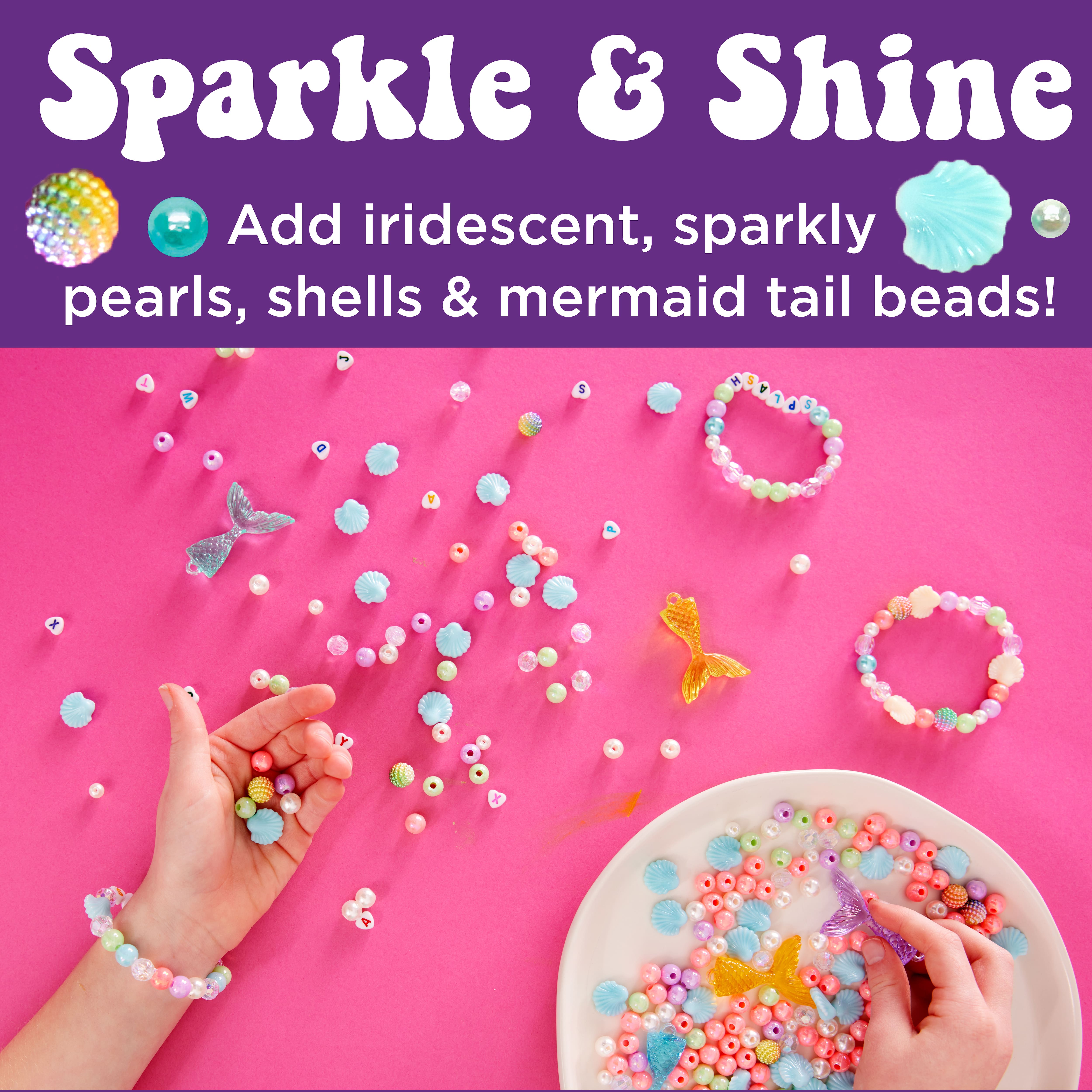 Creativity for Kids® Mermaid Bead Jewellery Jar