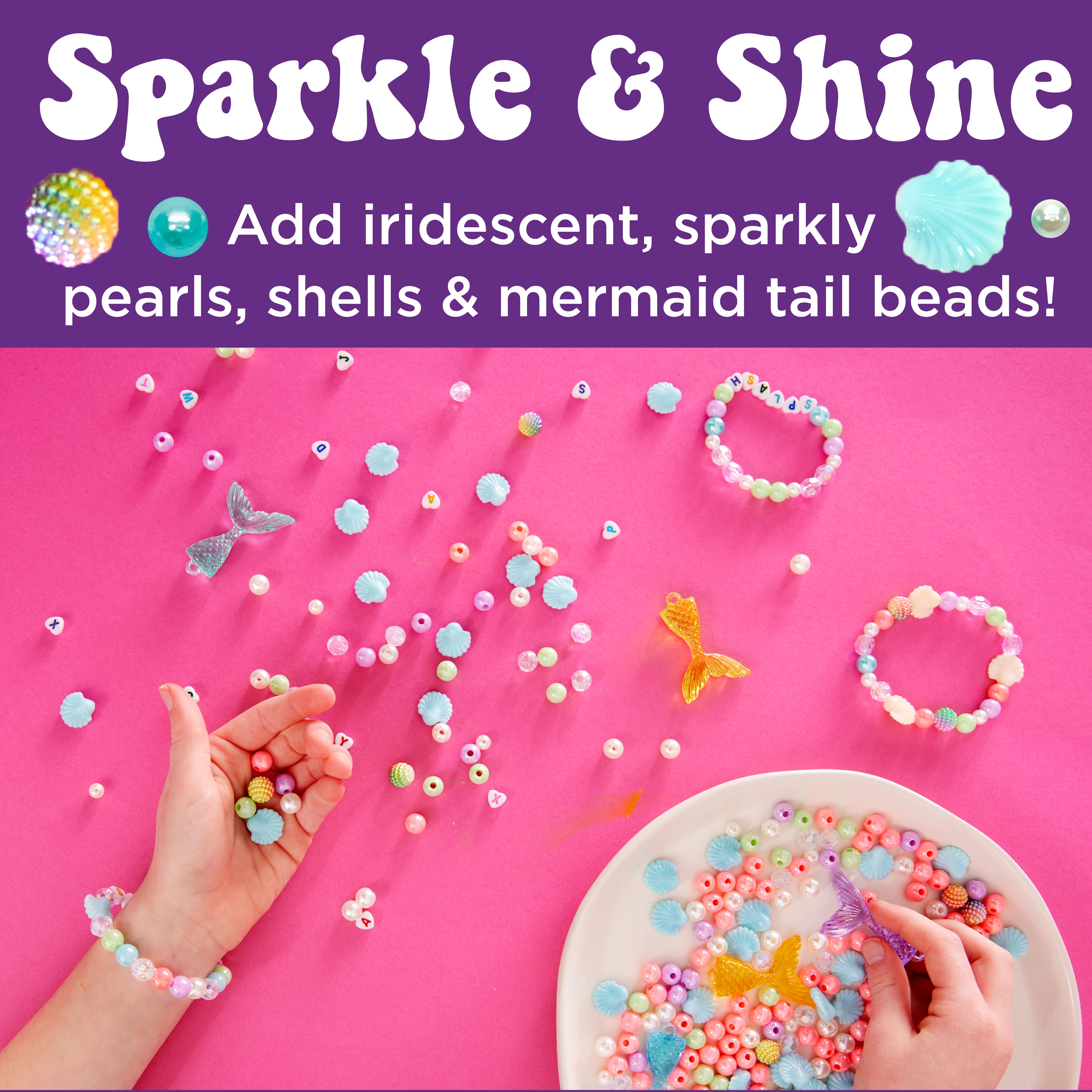 Creativity for Kids&#xAE; Mermaid Bead Jewelry Jar