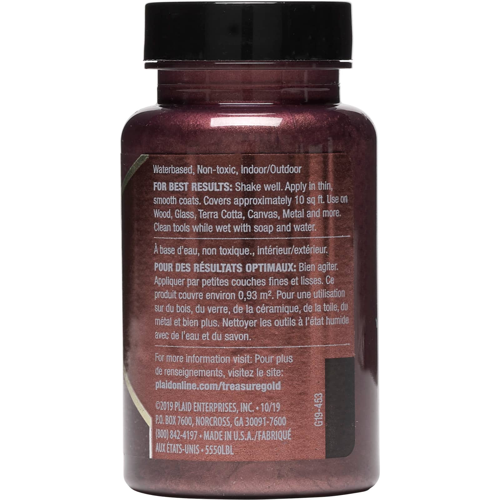 Peinture métallique Treasure Gold de FolkArt