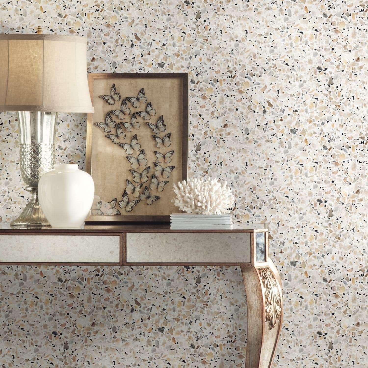 RoomMates Terrazzo Peel &#x26; Stick Wallpaper