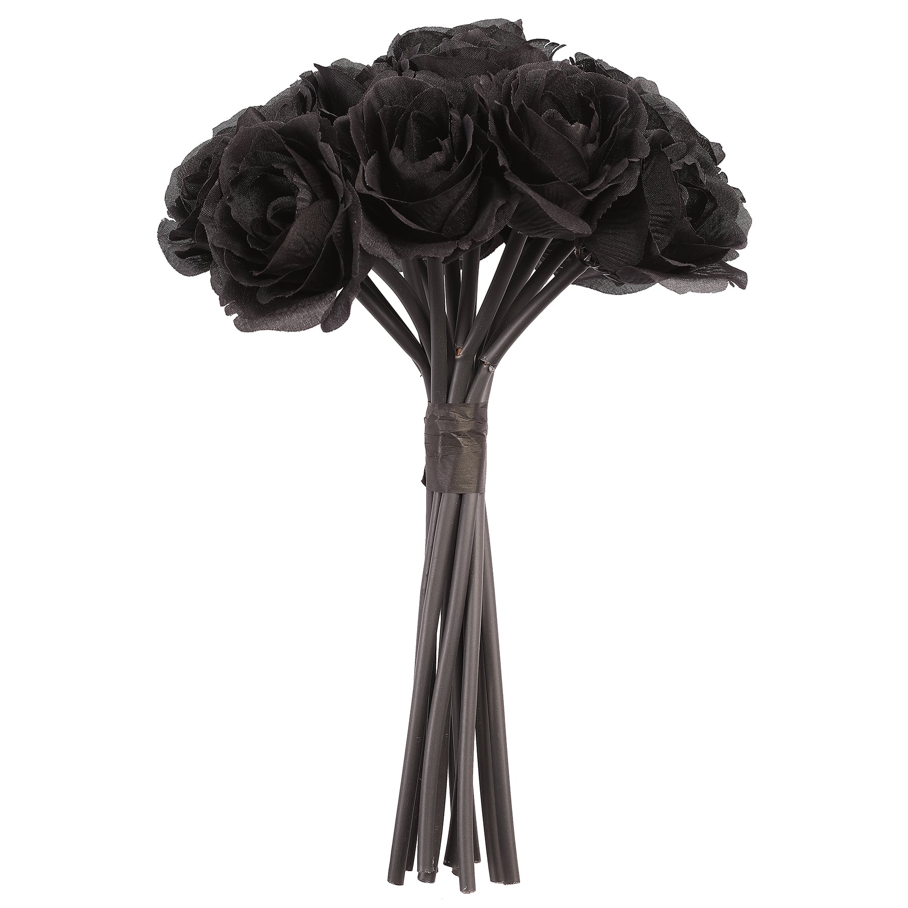 11&#x22; Black Rose Bundle by Ashland&#xAE;