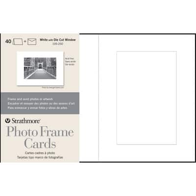 Photo Insert Cards, Photo Frame Cards, 5x7 cards for 4x6