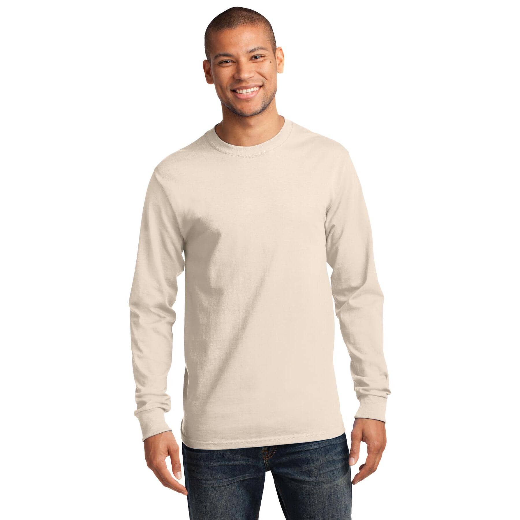 Port &#x26; Company&#xAE; Neutrals Long Sleeve Essential T-Shirt