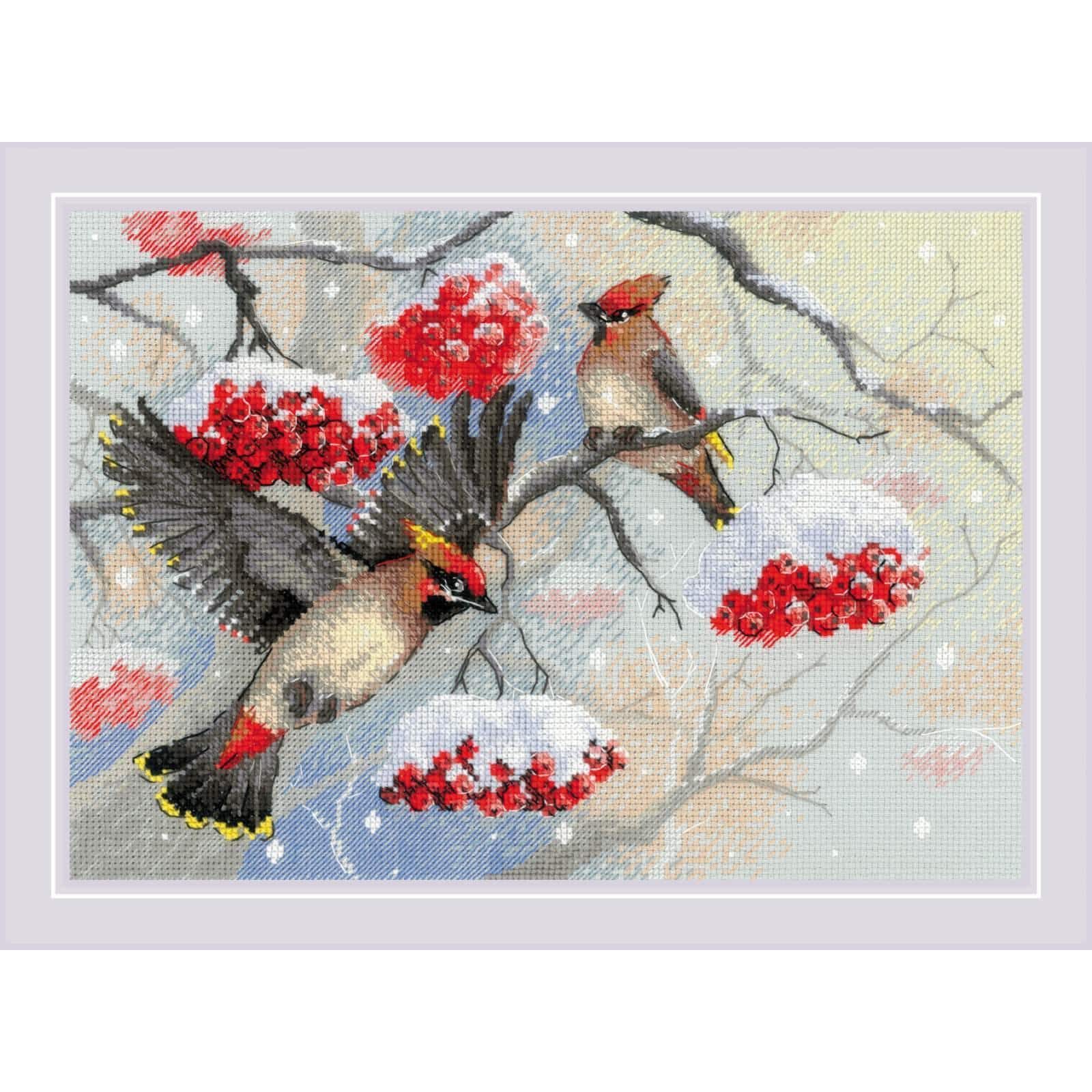RIOLIS Winter Whispers Counted Cross Stitch Kit