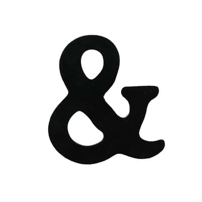 ArtMinds 2.5 Black Ampersand - Each