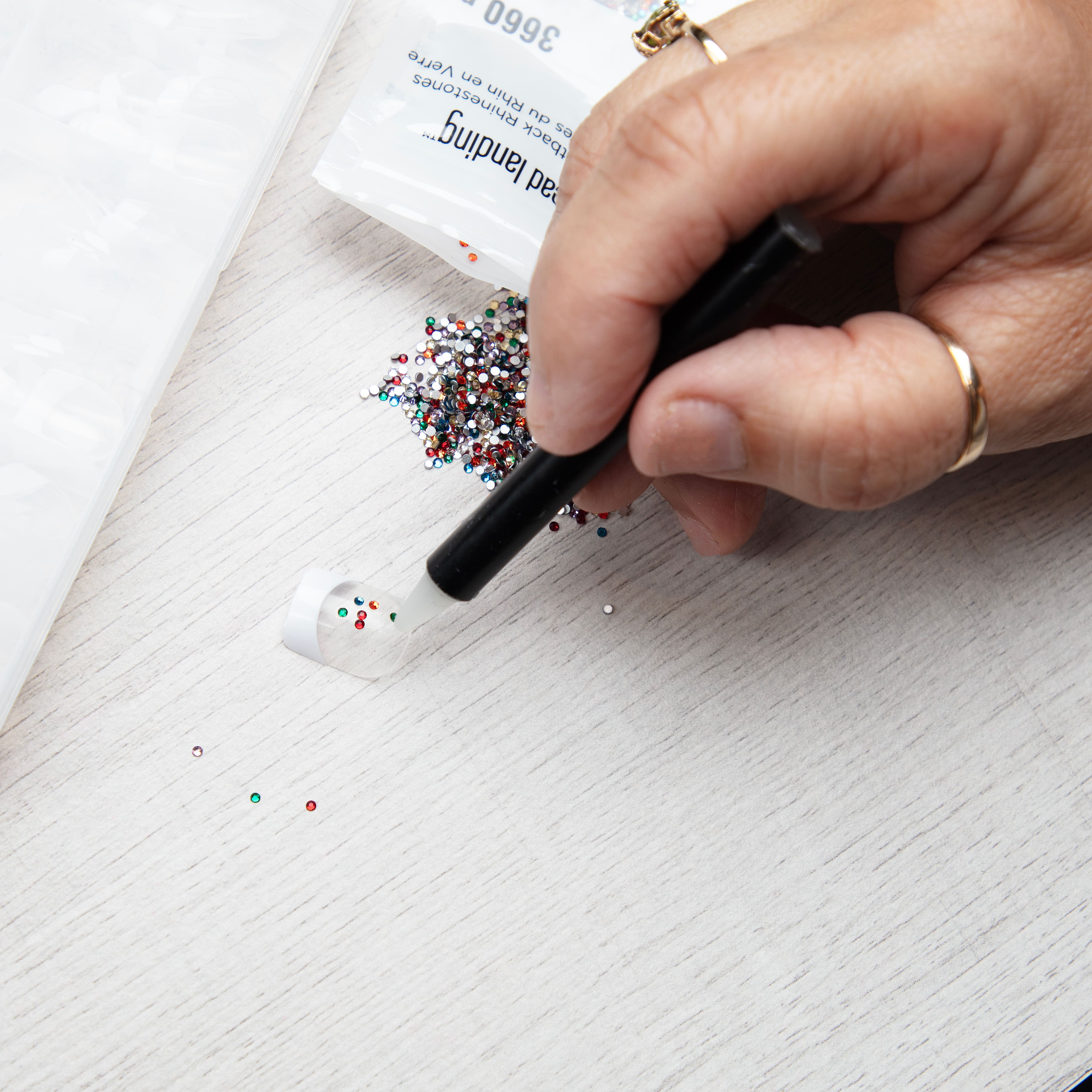 12 Pack: SS3 Glass Flatback Rhinestones by Bead Landing™