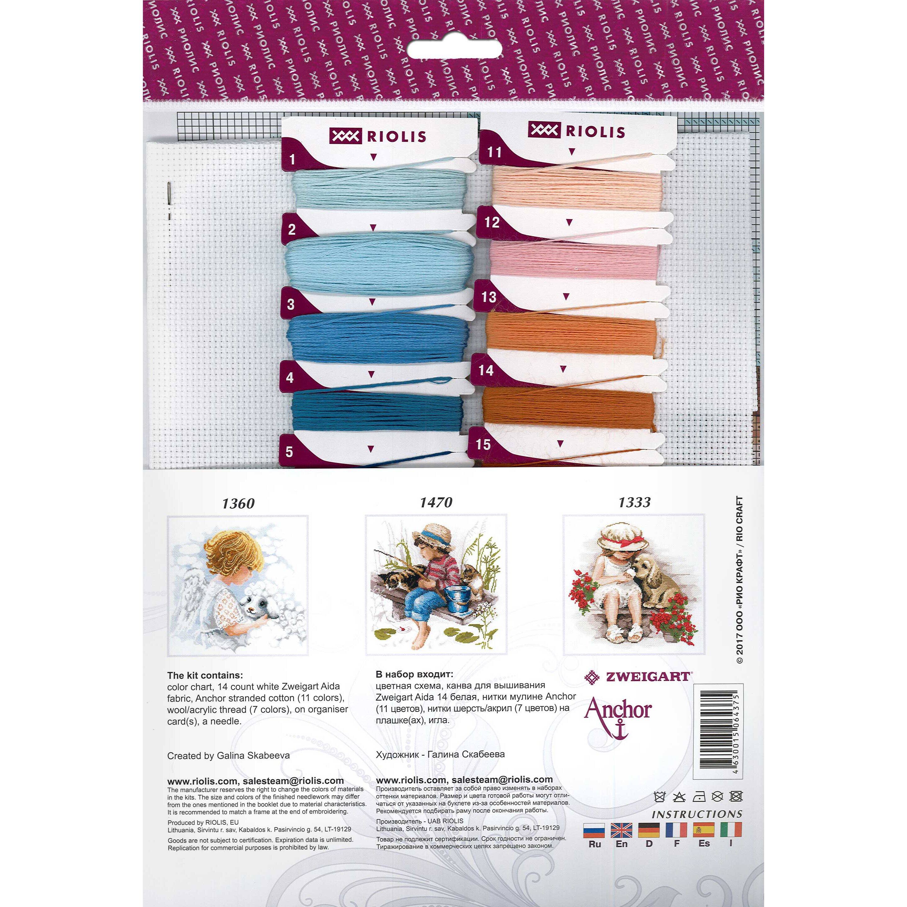 RIOLIS Under My Umbrella Cross Stitch Kit