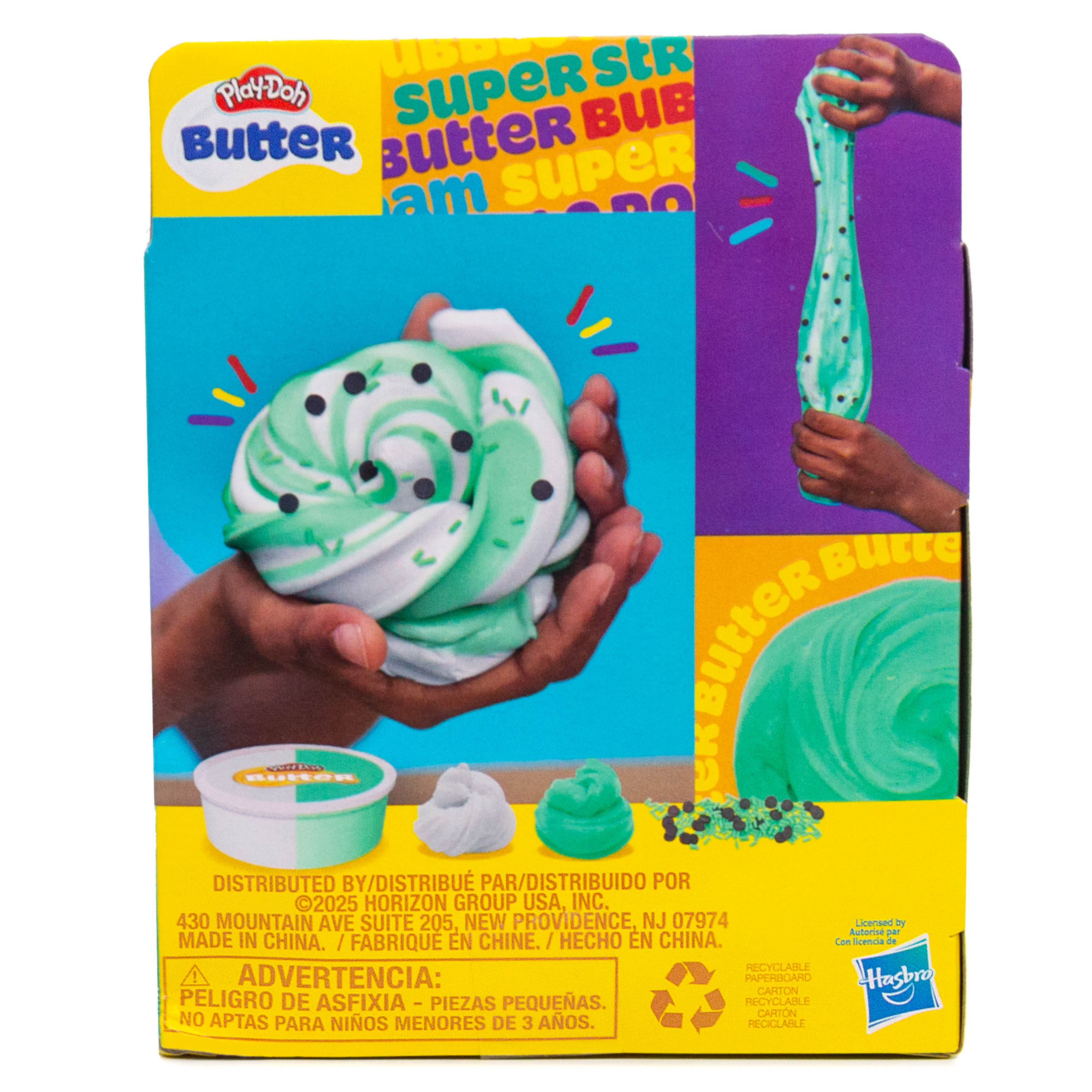 Play-Doh Green &#x26; White Mint Chocolate Chip Scented Butter Compound