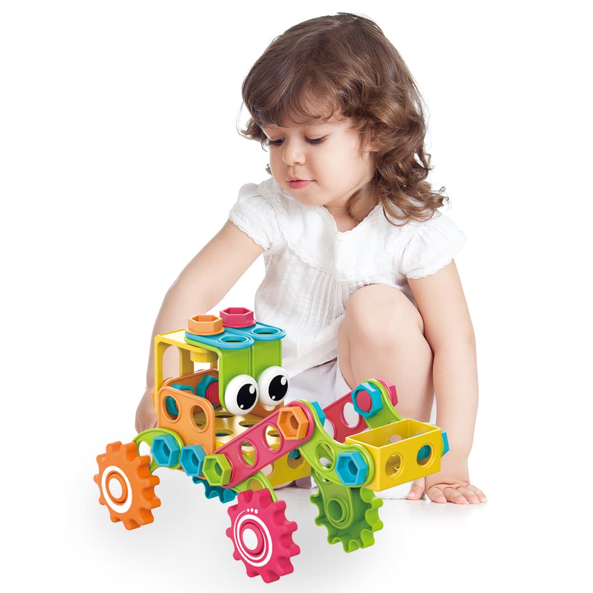 PicassoTiles&#xAE; 250 Piece Engineering Construction Building Set