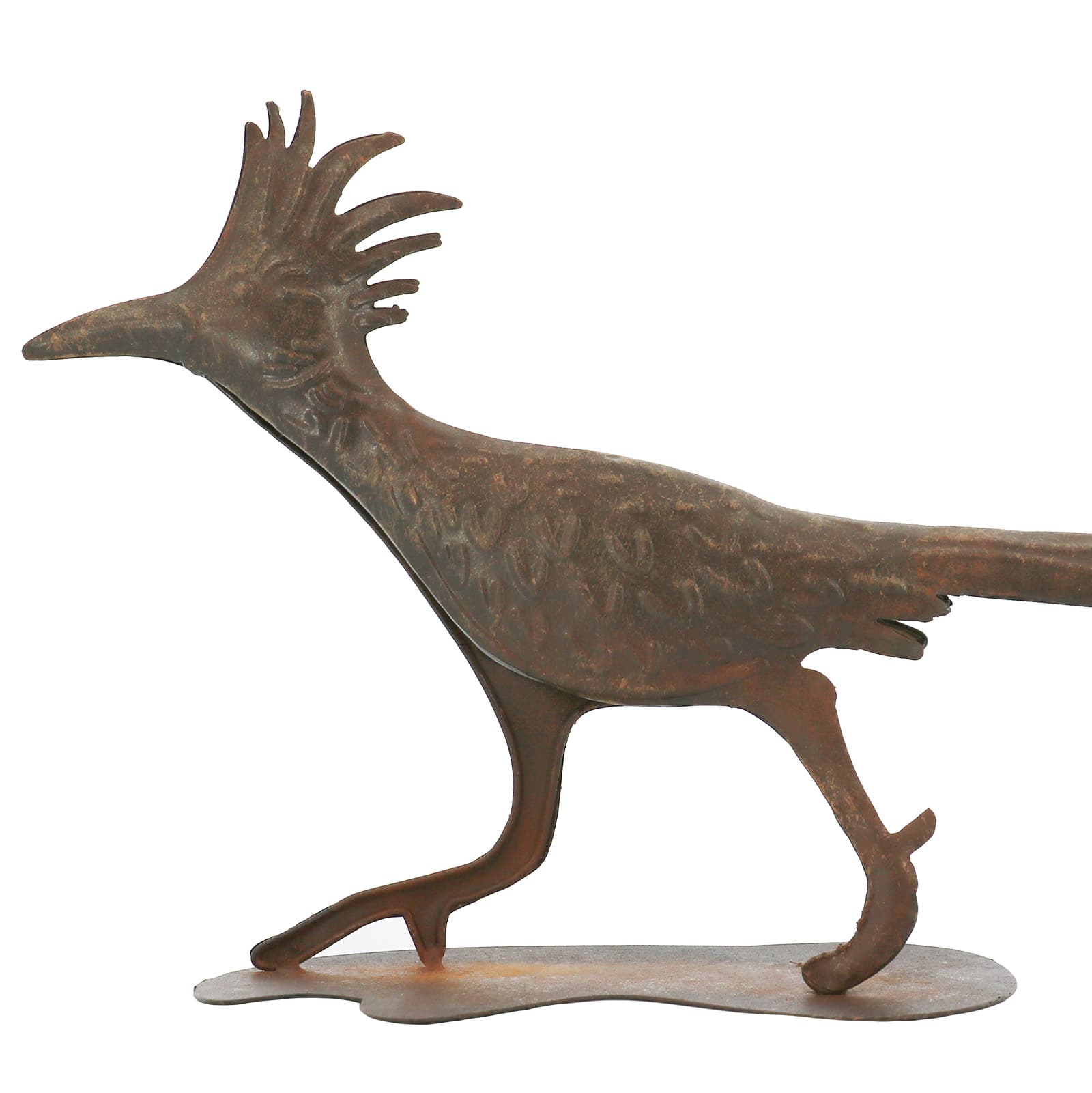 12.75&#x22; Copper Metal Running Bird Tabletop D&#xE9;cor by Ashland&#xAE;