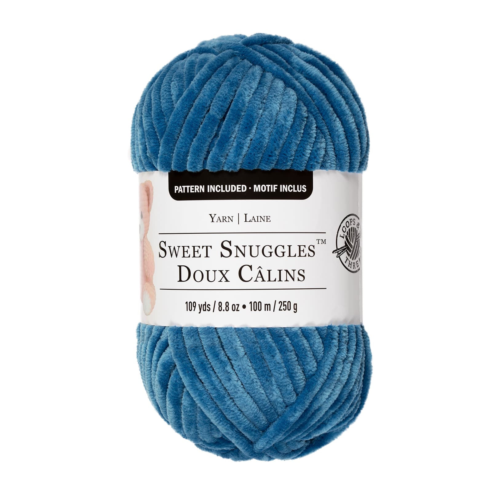 Sweet Snuggles Lite Blossom™ Yarn by Loops & Threads