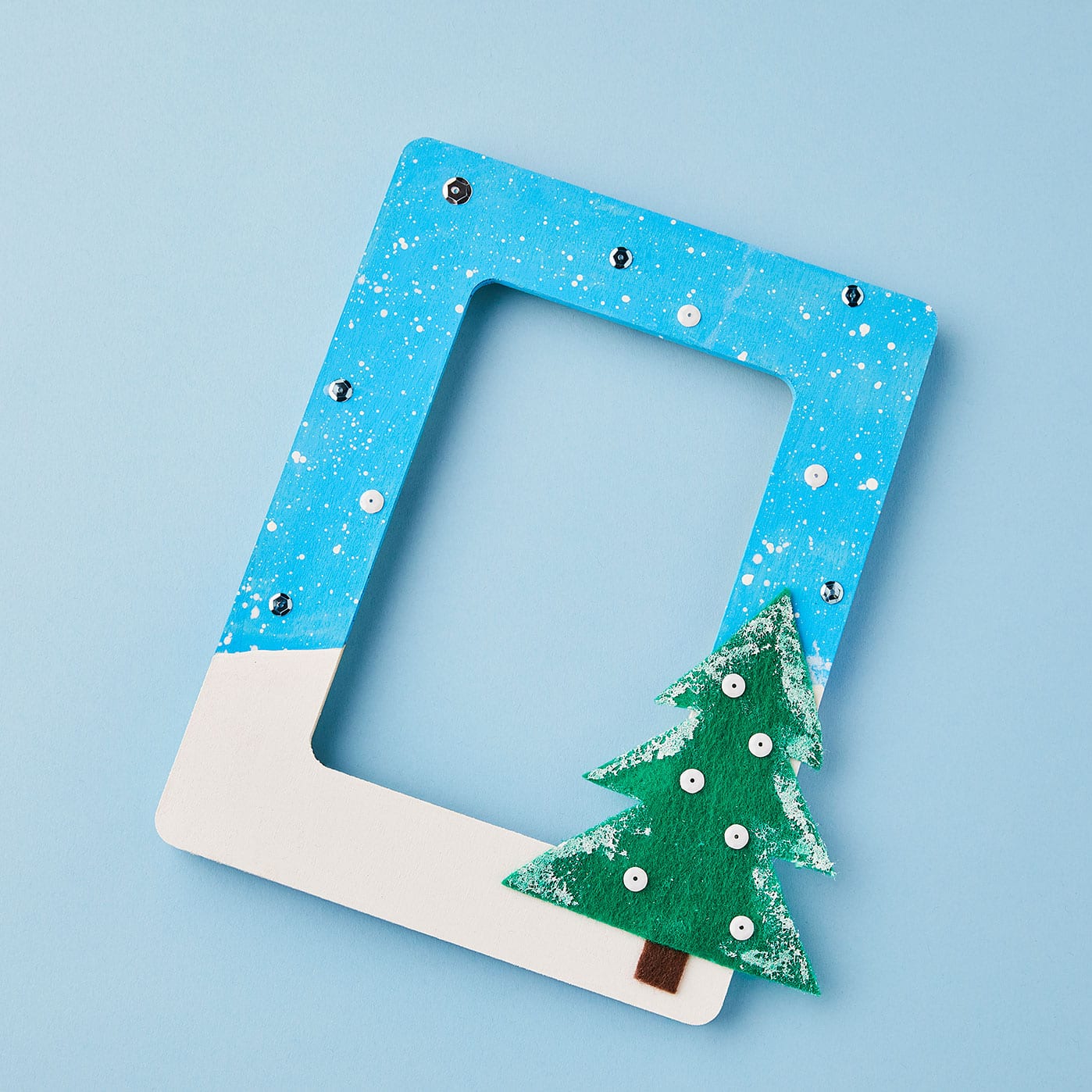 christmas picture frame craft ideas