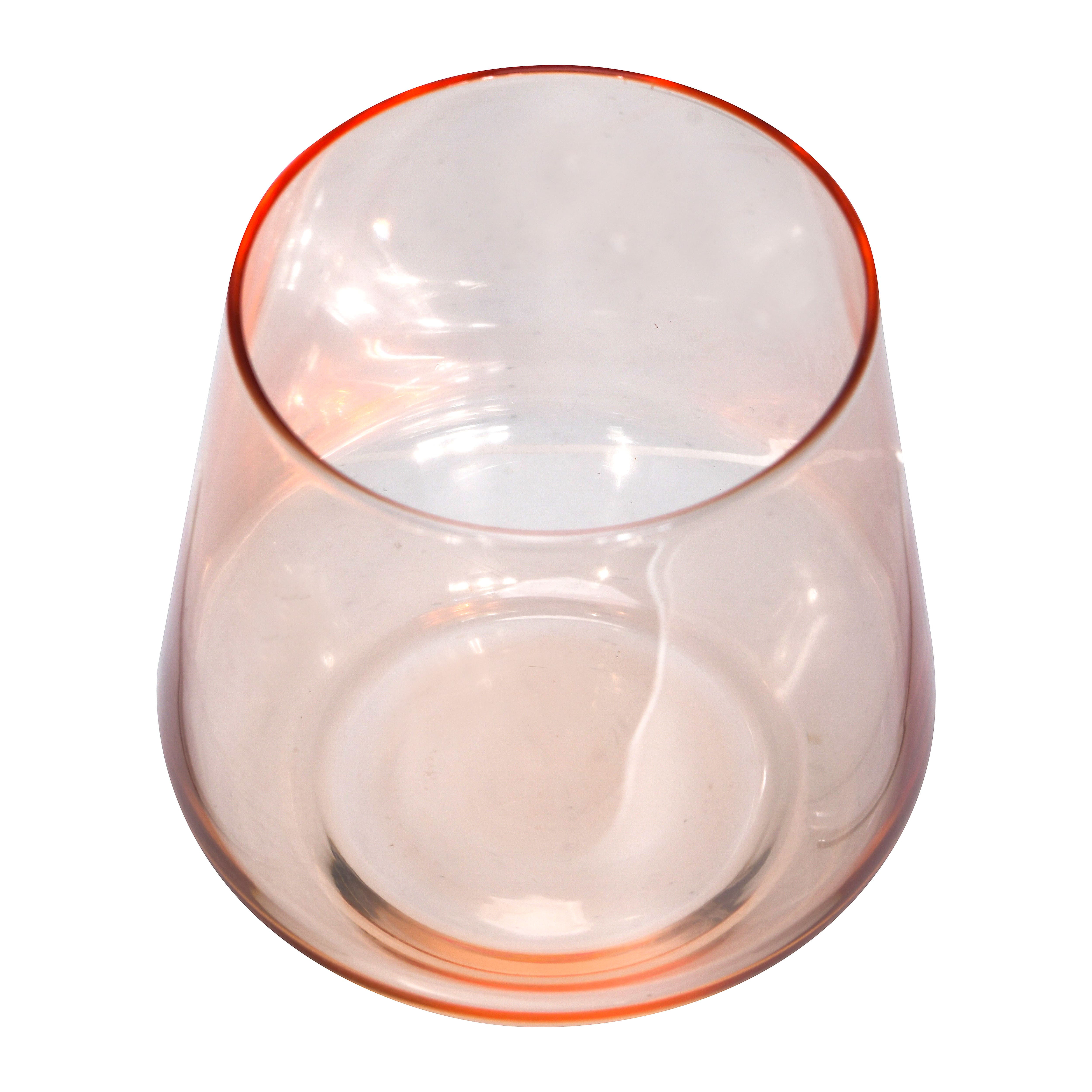 Hello Honey® 12oz. Blush Round Drinking Glasses, 4ct.