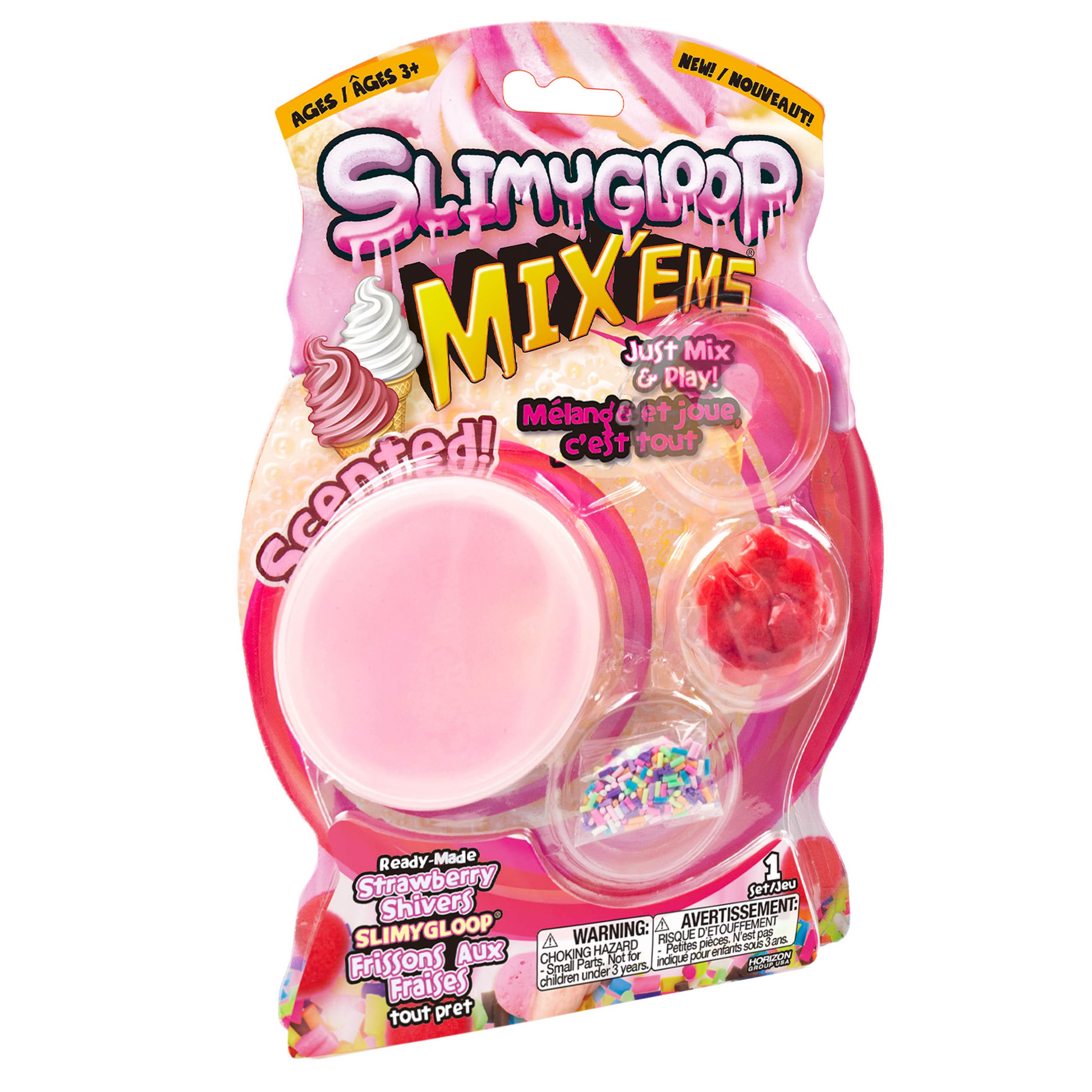SlimyGloop&#xAE; Strawberry Shivers Mix&#x27;ems&#x2122;