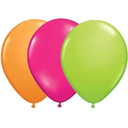 JAM Paper 12" Bright Mix Latex Party Balloons, 12ct.