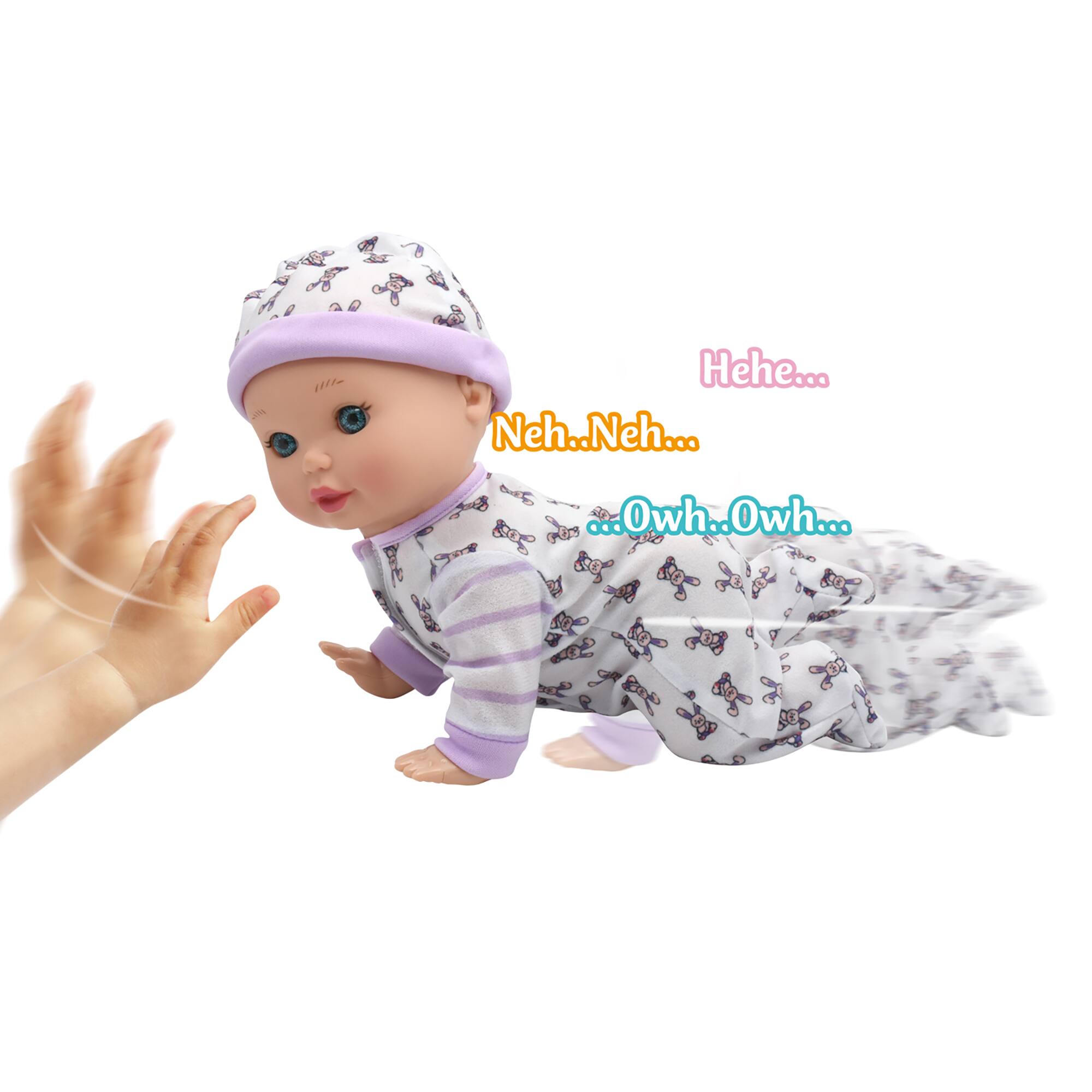 New Adventures Little Darlings® Crawling Baby Doll Playset
