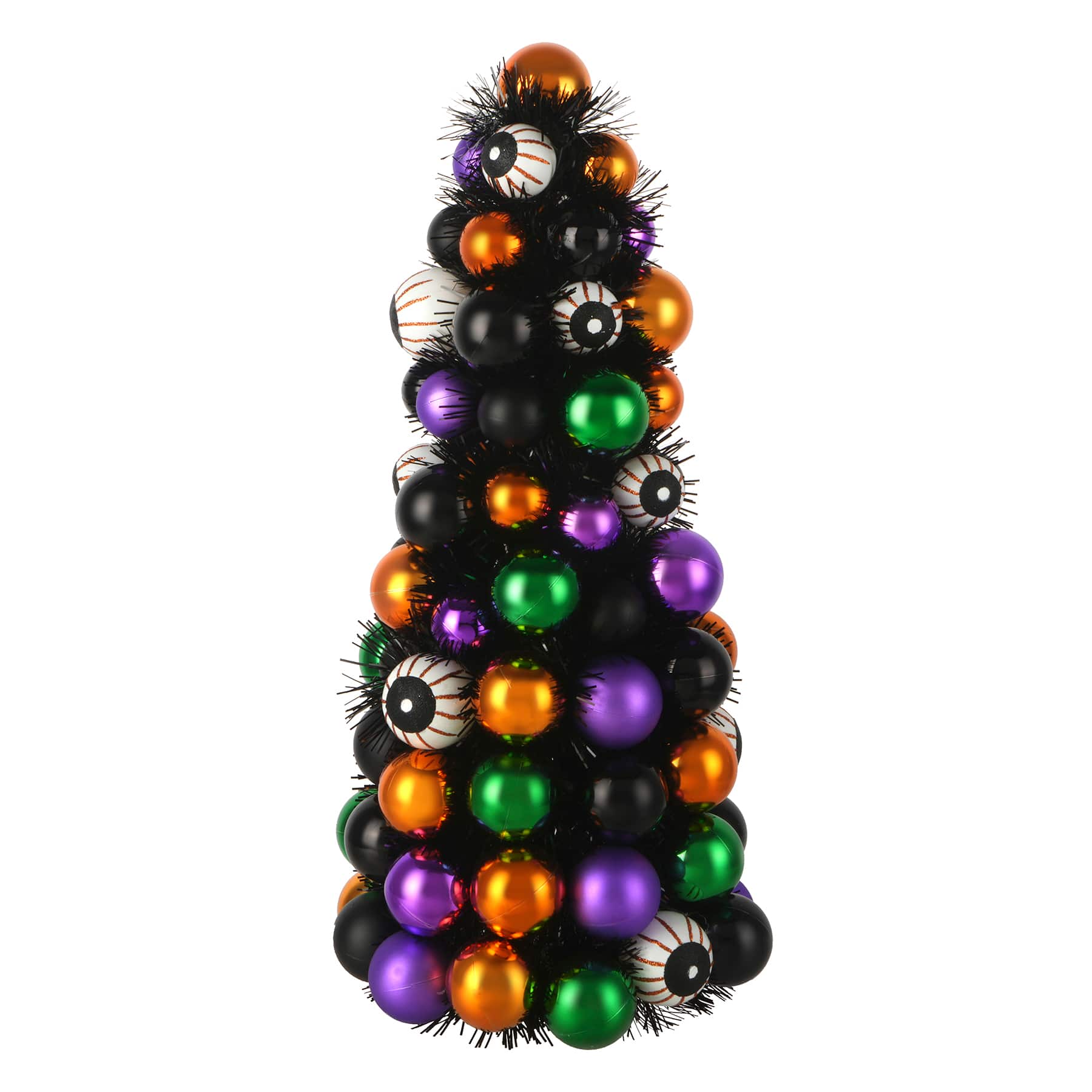 19&#x22; Halloween Ornament &#x26; Tinsel Tree by Ashland&#xAE;