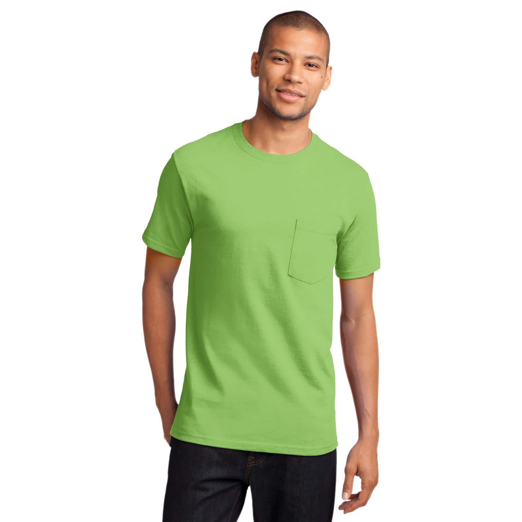 Port & Company® Tall Essential Pocket Adult T-Shirt