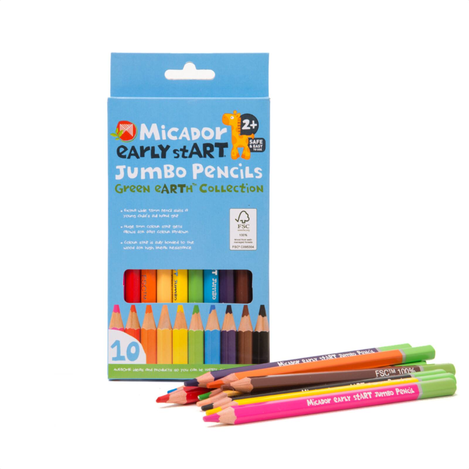 Micador&#xAE; early stART&#xAE; Jumbo Colored Pencils, 10ct.