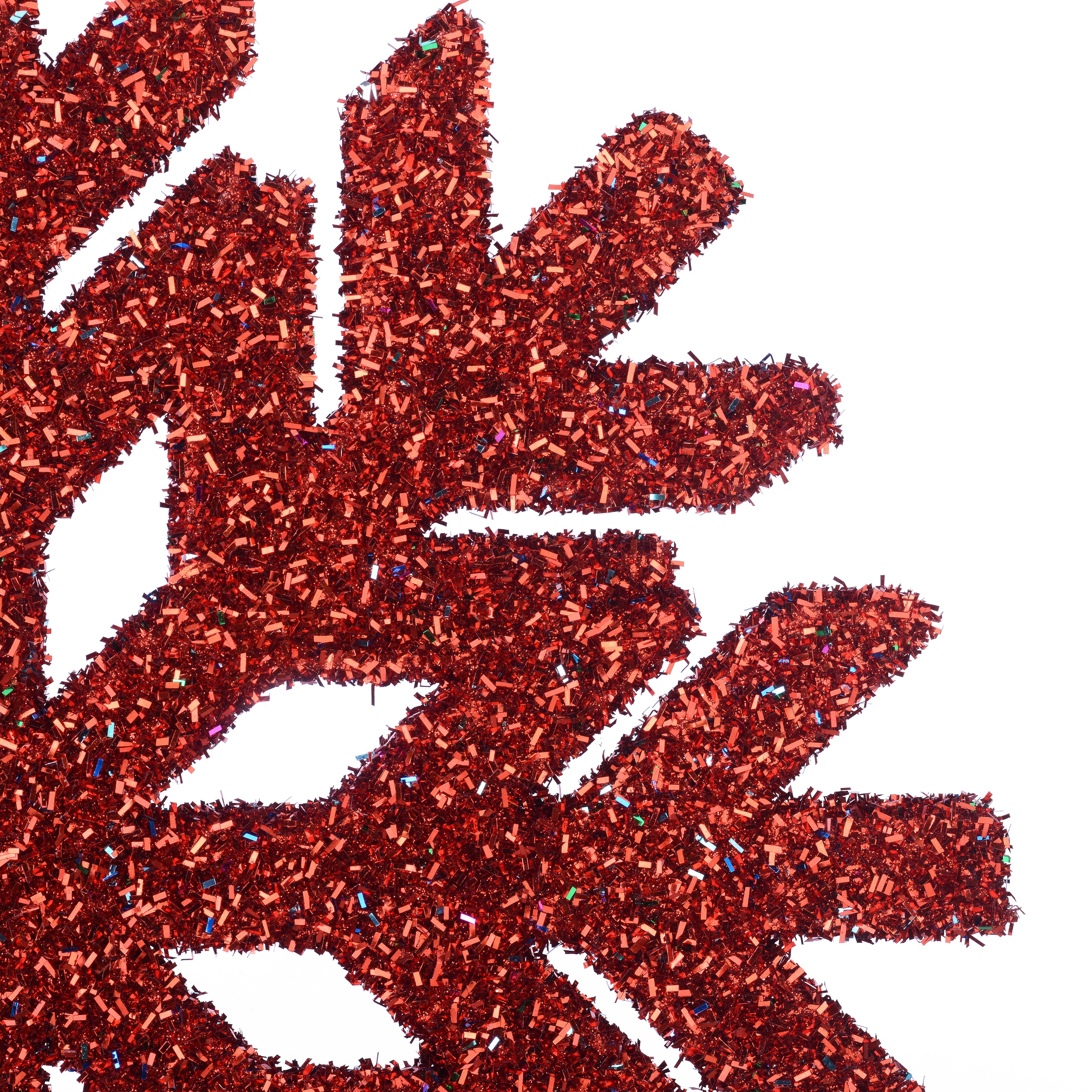 16&#x22; Glitter Snowflake Hanging D&#xE9;cor by Ashland&#xAE;