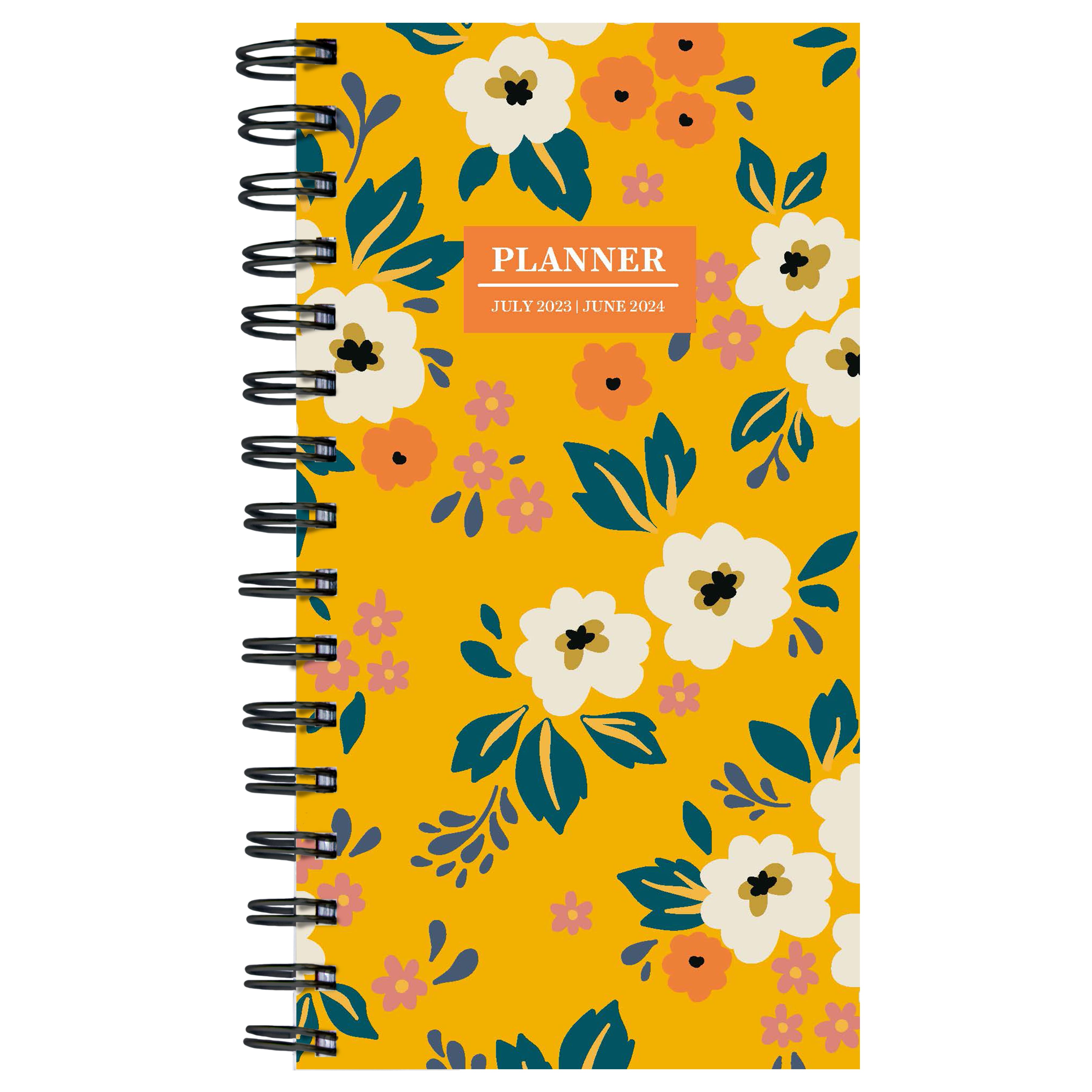 Tf publishing 2023 2024 floral dreams small weekly monthly planner
