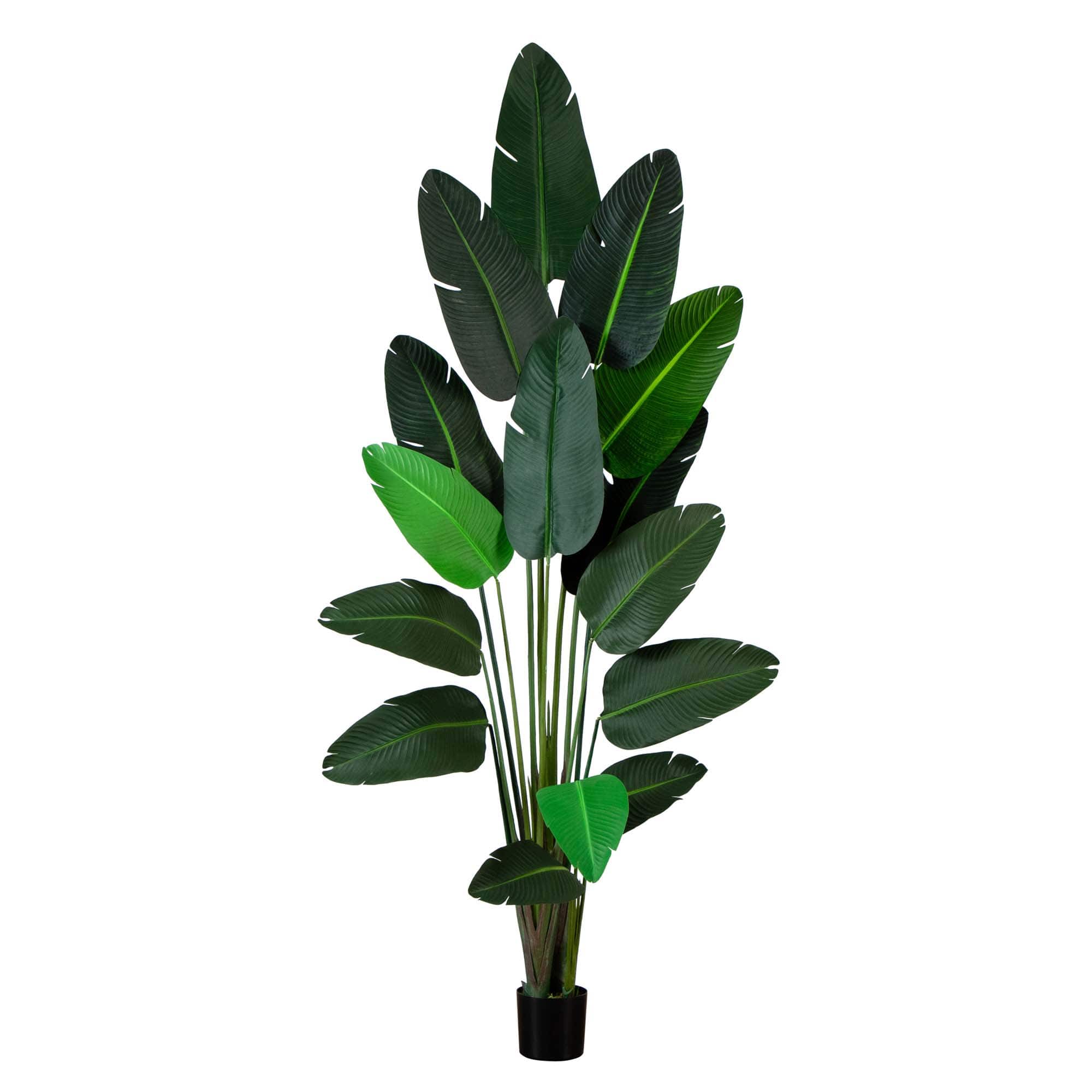9ft. Potted Artificial Travelers Palm Tree