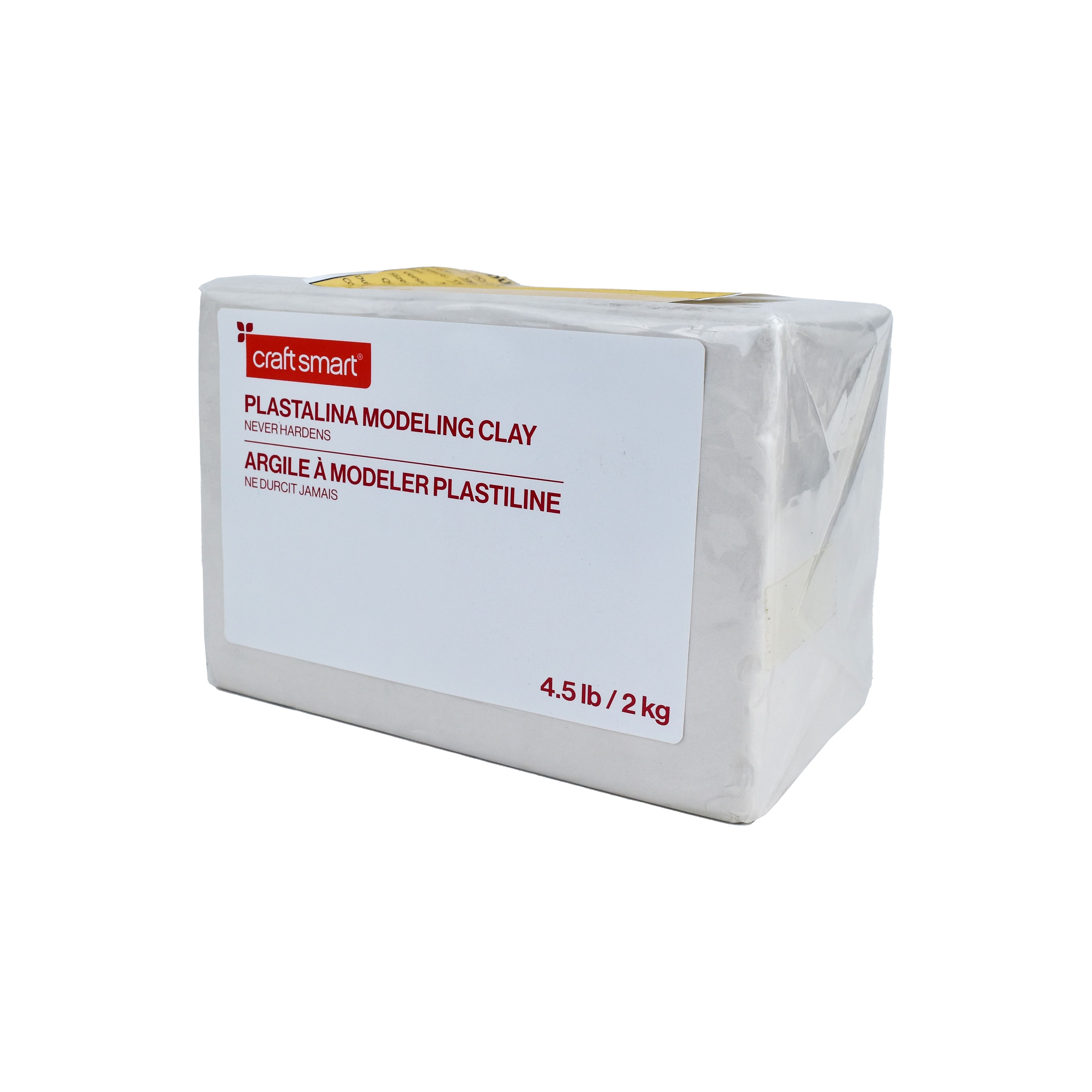 4.5lb. White Plastalina Modeling Clay by Craft Smart&#xAE;