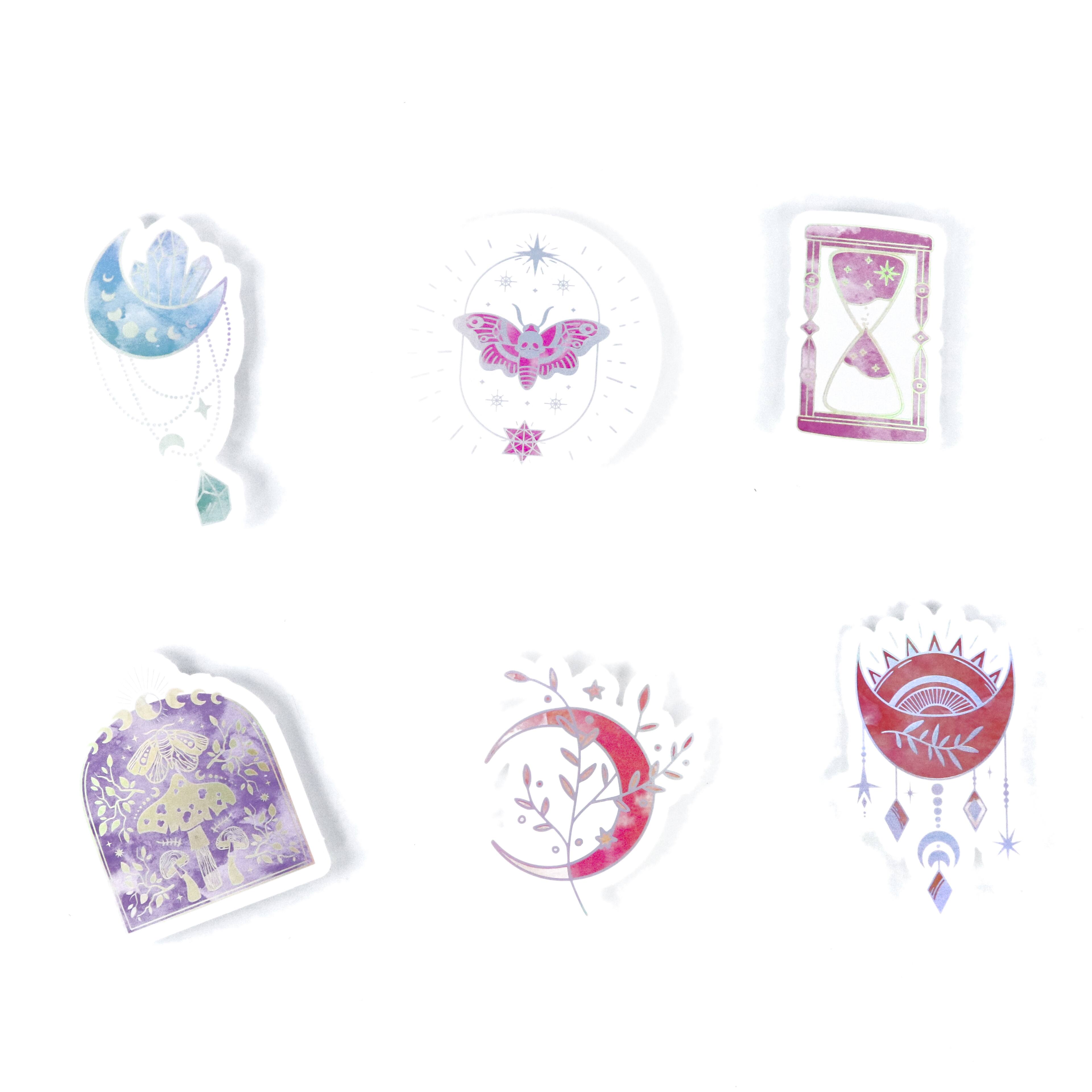 Pastel Celestial Vinyl Die Cut Stickers by Recollections™