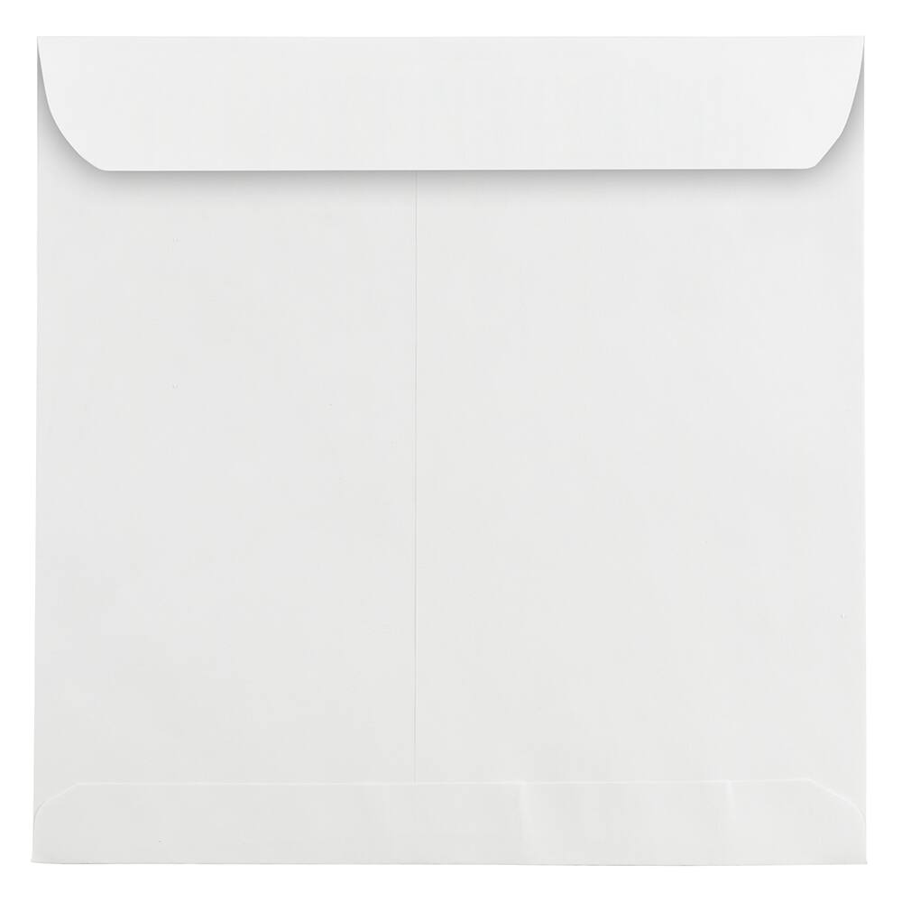 JAM Paper 12.5" Large White Square Invitation Envelopes