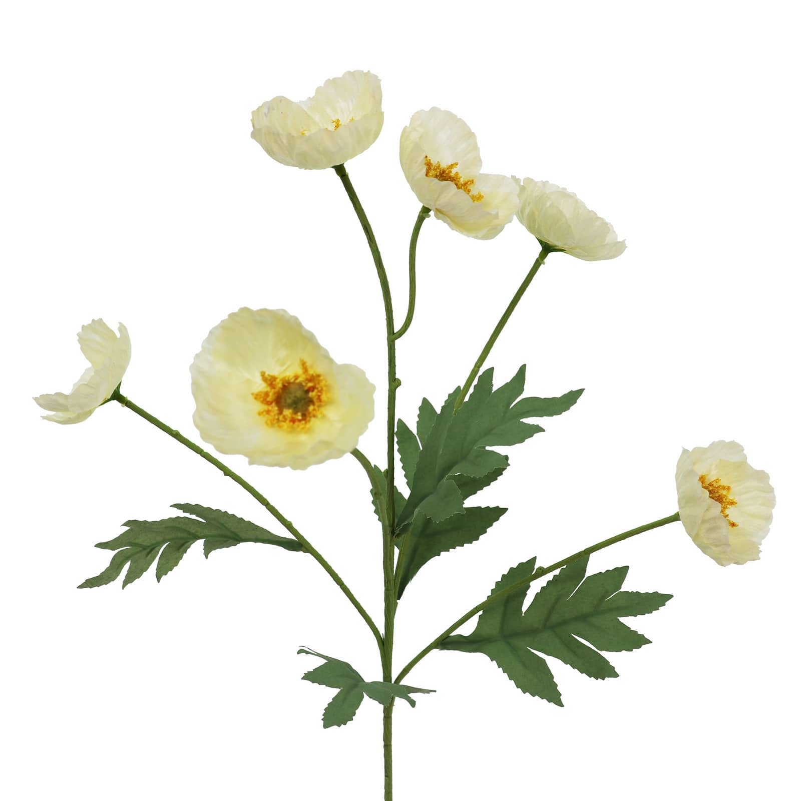 25&#x22; White Poppy Spray by Ashland&#xAE;