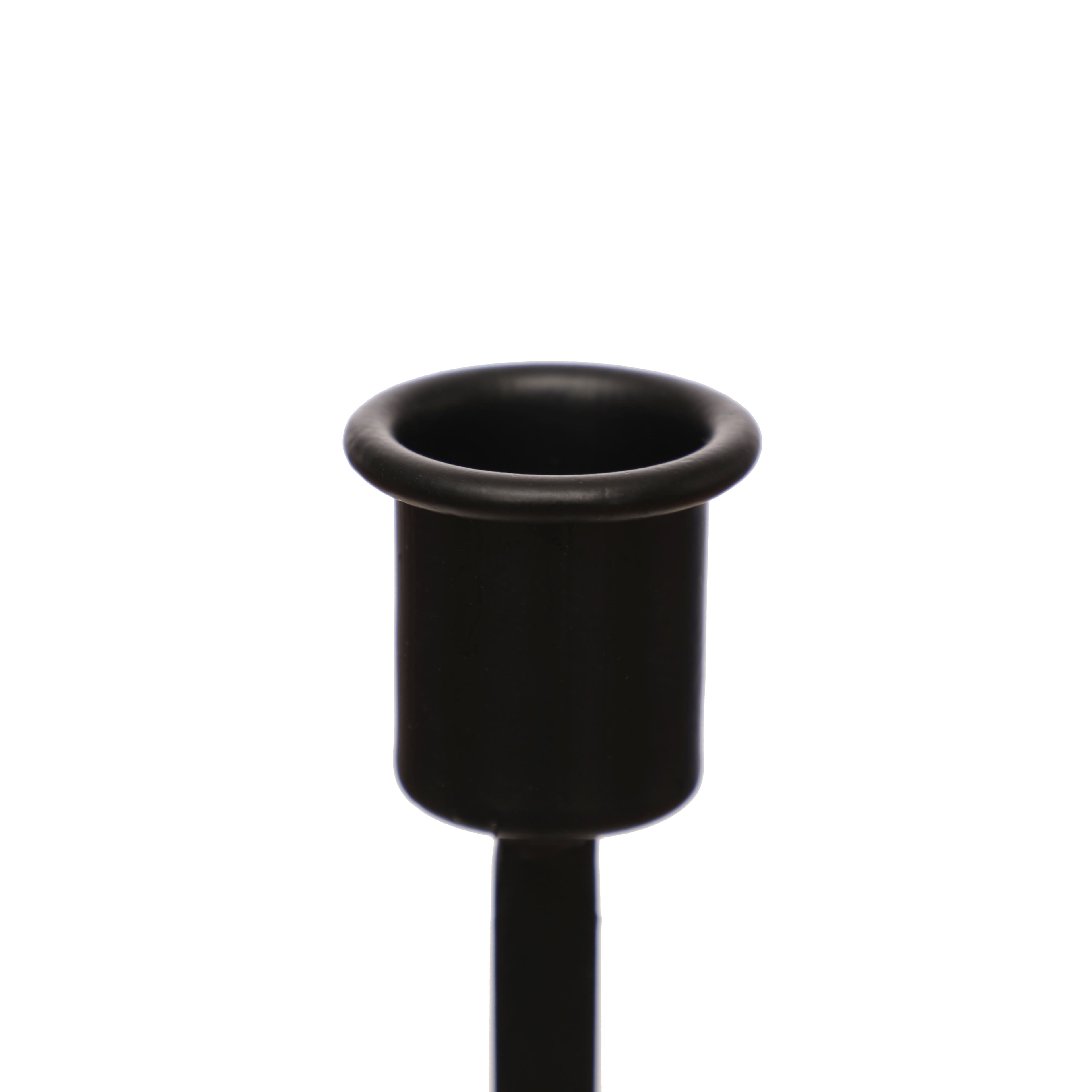 Black Christmas Tree Metal Candle Holder by Ashland&#xAE;
