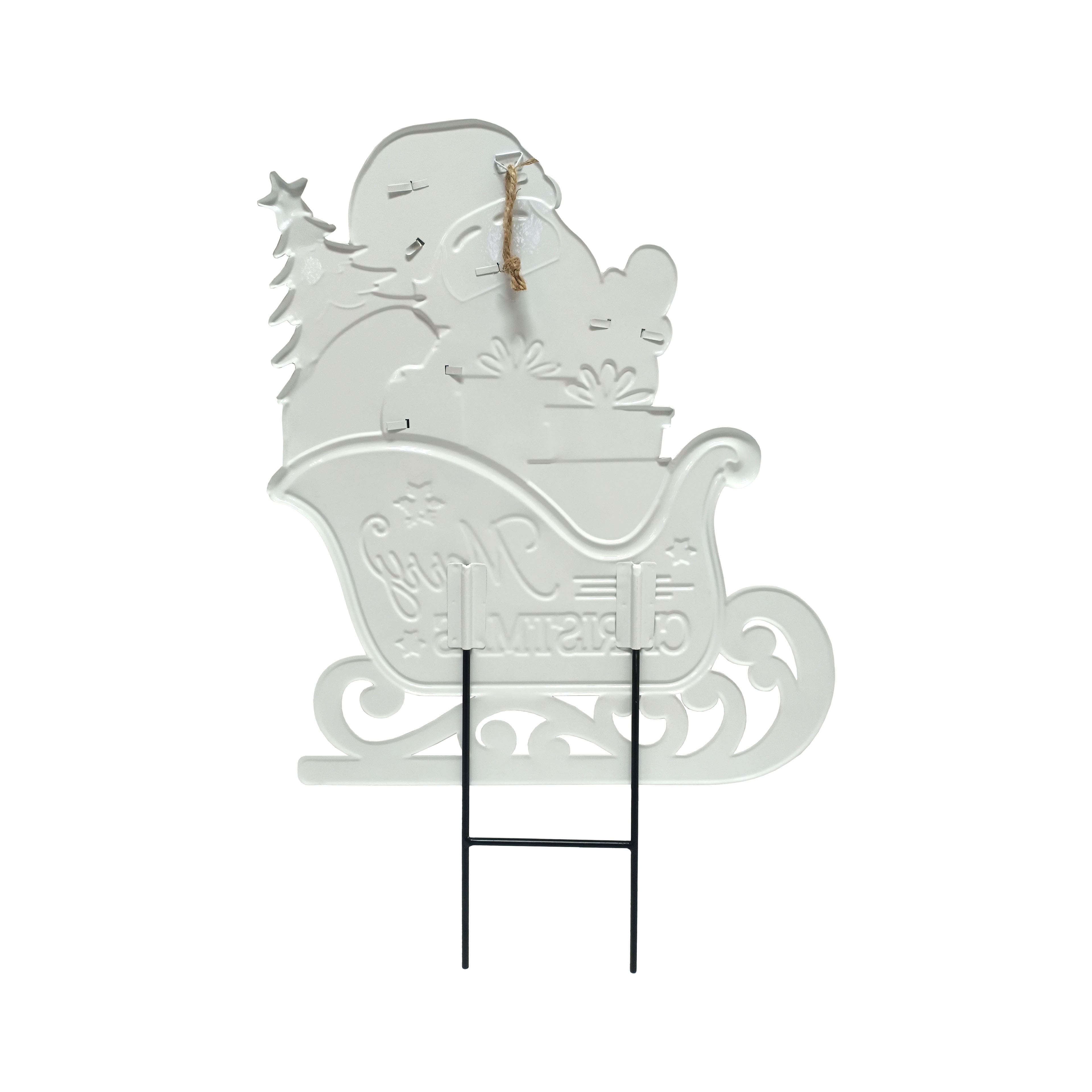 1.9ft. Santa Yard Stake by Ashland&#xAE;