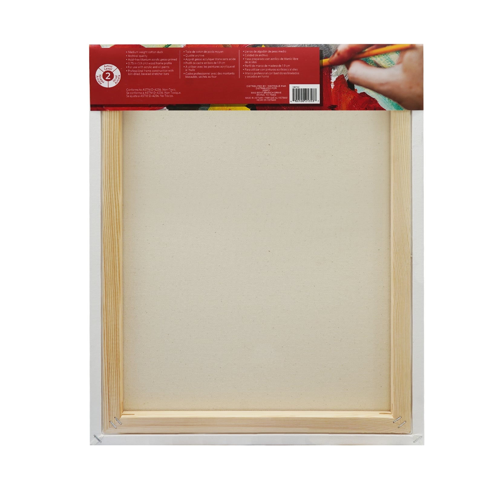12 Pack: Level 2 Gallery Wrapped Traditional Canvas by Artist&#x27;s Loft&#xAE;
