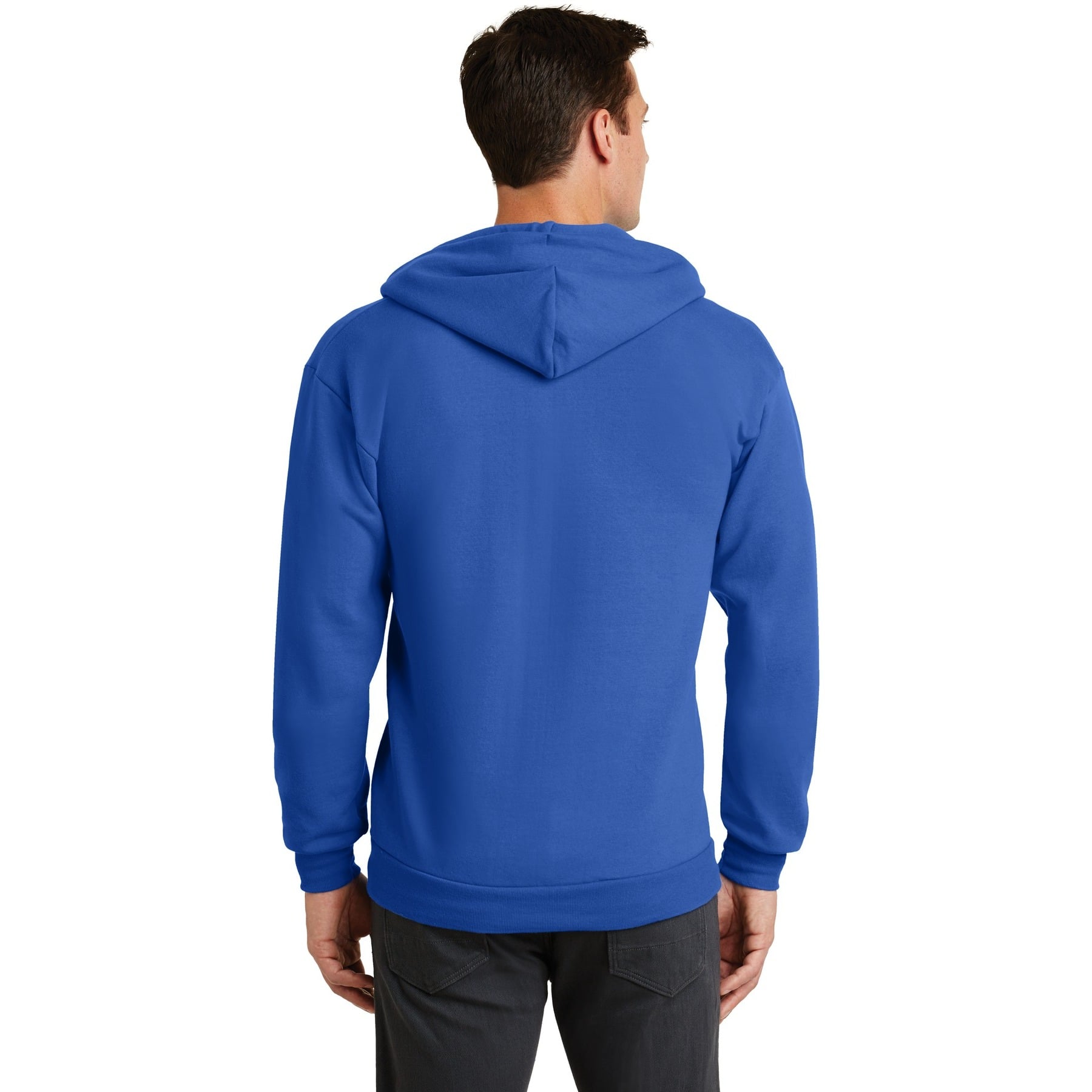 Port & Company® Core Fleece Full-Zip Hooded Sweatshirt