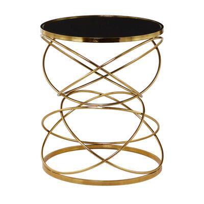 Black Metal Contemporary Accent Table 21 X 21 X 24 Accent End   Thumb F1304B5495BB48669EA0D691AC15009F 