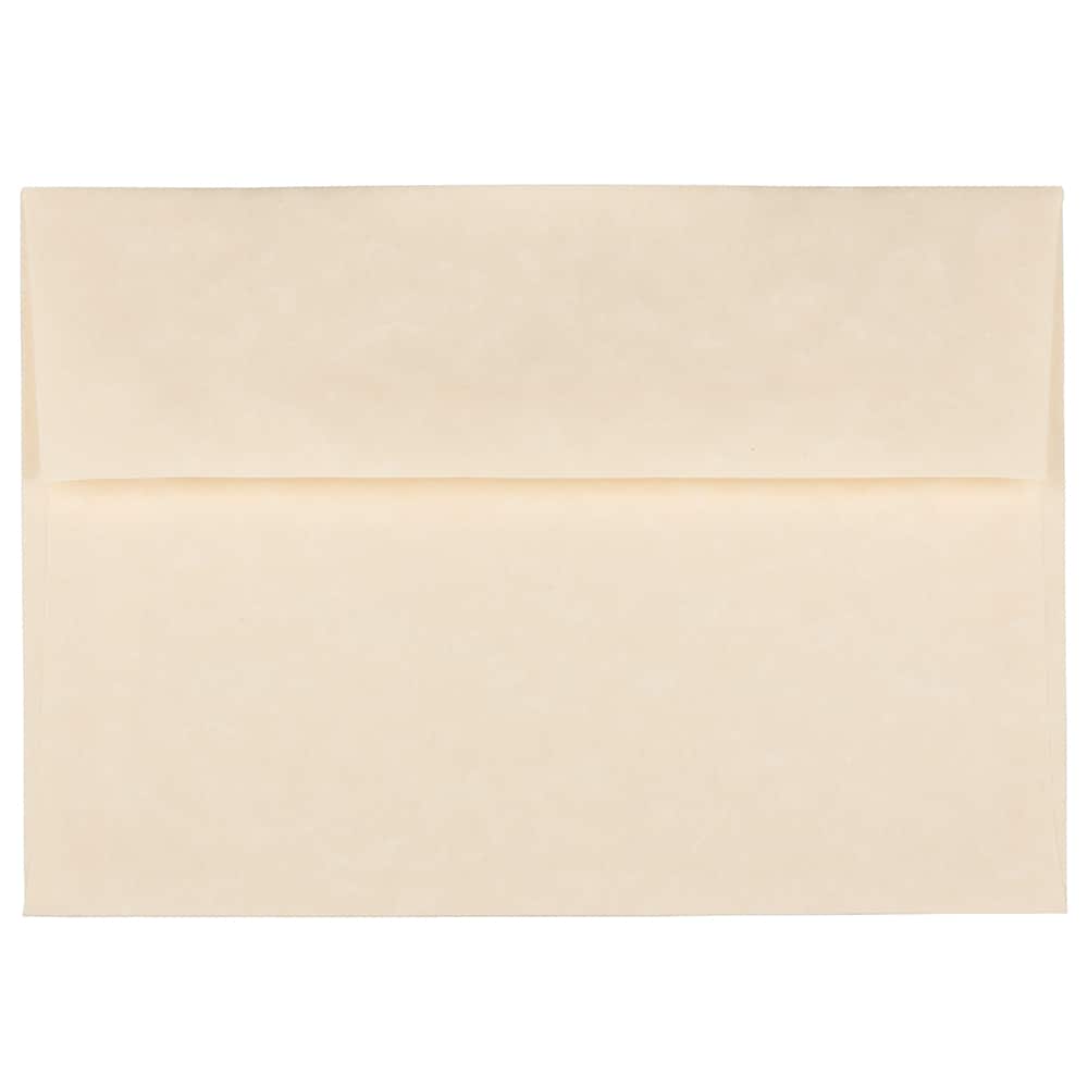JAM Paper A7 Parchment Invitation Envelopes, 50ct.