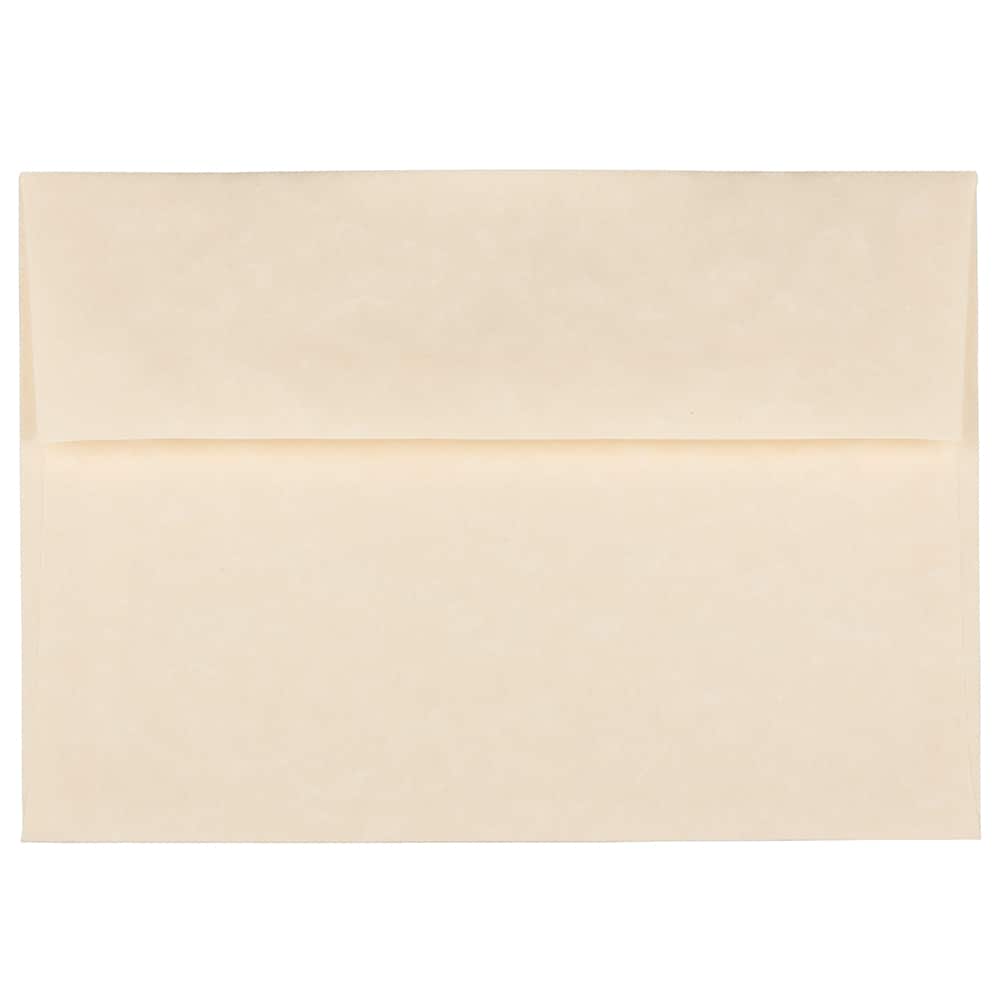 JAM Paper A7 Parchment Invitation Envelopes, 50ct.